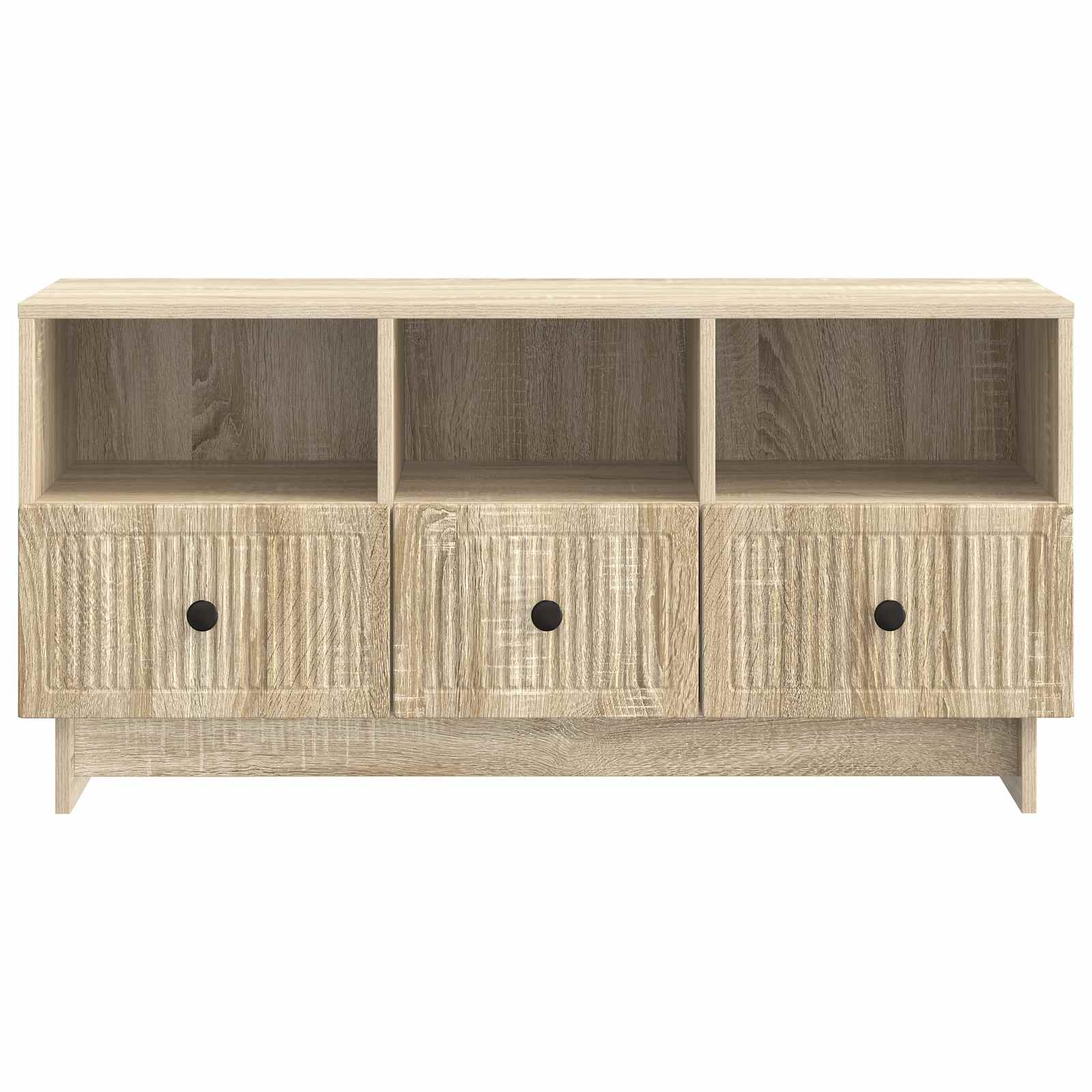 Meuble TV Chêne Sonoma 102 x 34,5 x 50 cm Bois d'ingénierie - XIOS