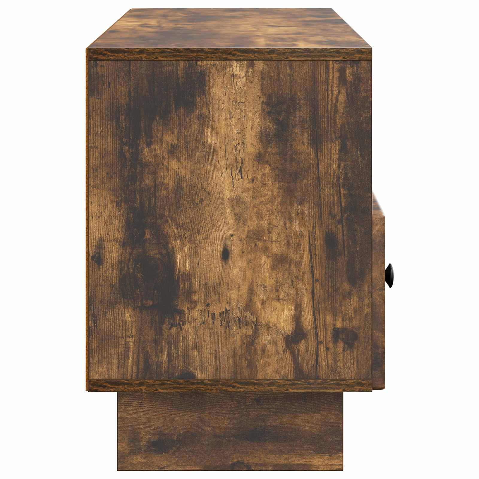 Meuble TV Chêne fumé 102 x 34,5 x 50 cm Bois d'ingénierie - XIOS