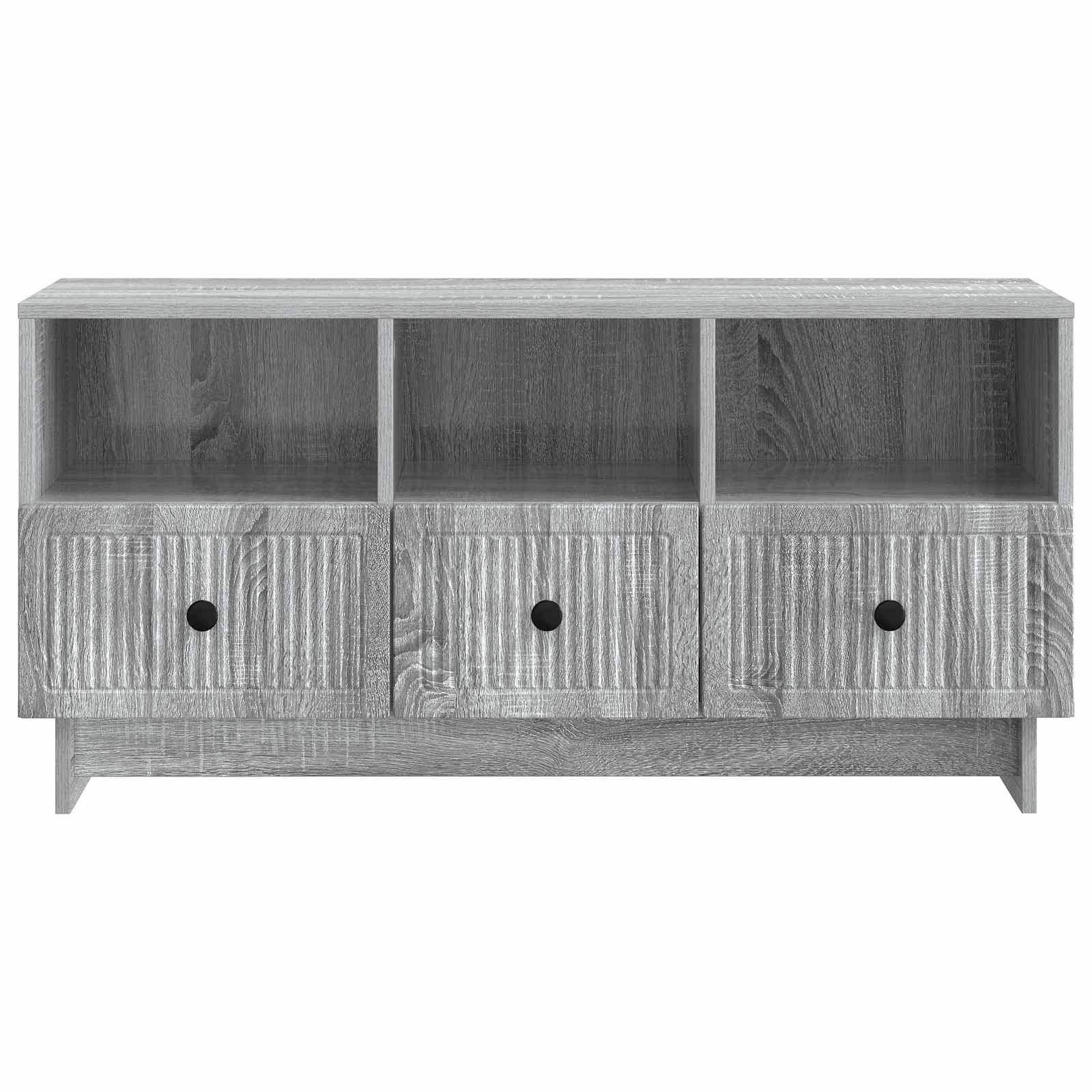 Meuble TV Sonoma gris 102 x 34,5 x 50 cm Bois d'ingénierie - XIOS