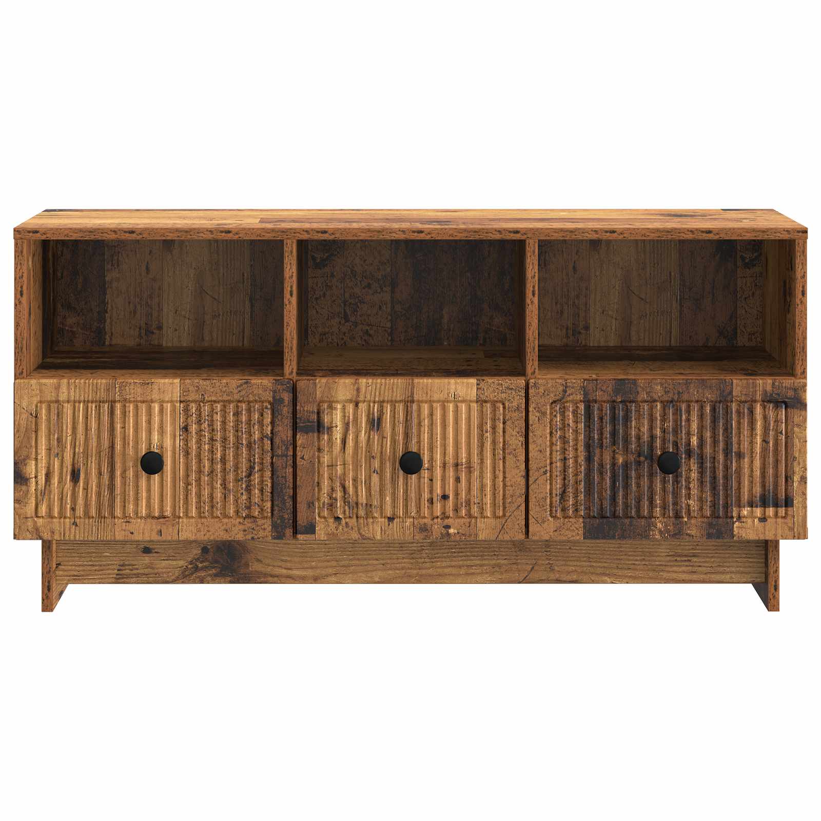 Meuble TV Bois ancien 102 x 34,5 x 50 cm Bois d'ingénierie - XIOS