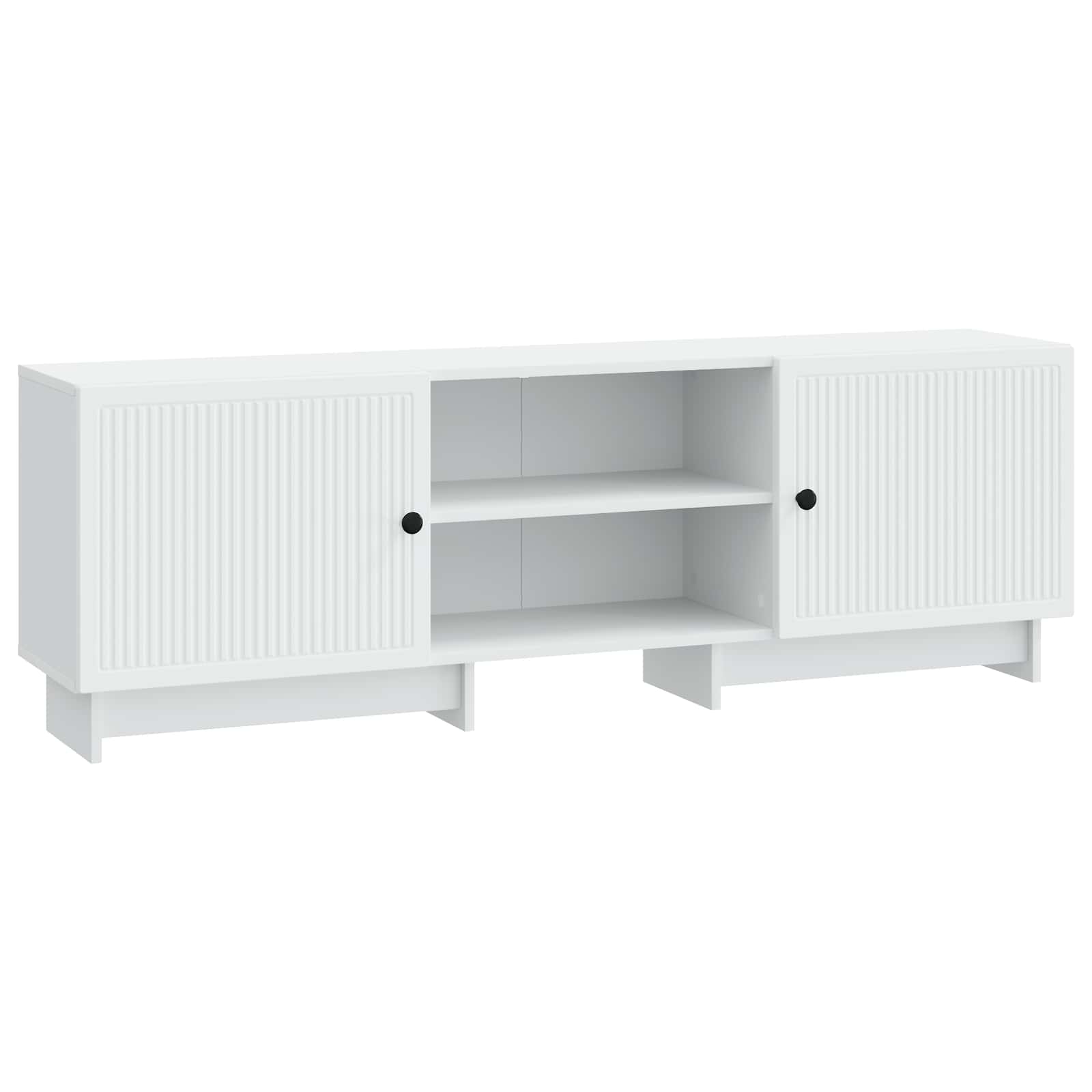 Meuble TV Blanc 150 x 31 x 50 cm Bois d’ingénierie - XIOS