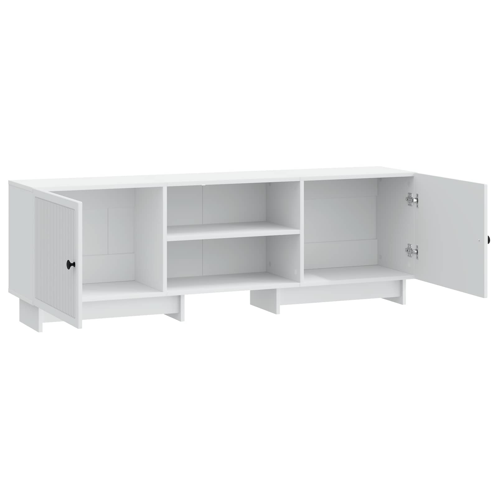 Meuble TV Blanc 150 x 31 x 50 cm Bois d’ingénierie - XIOS