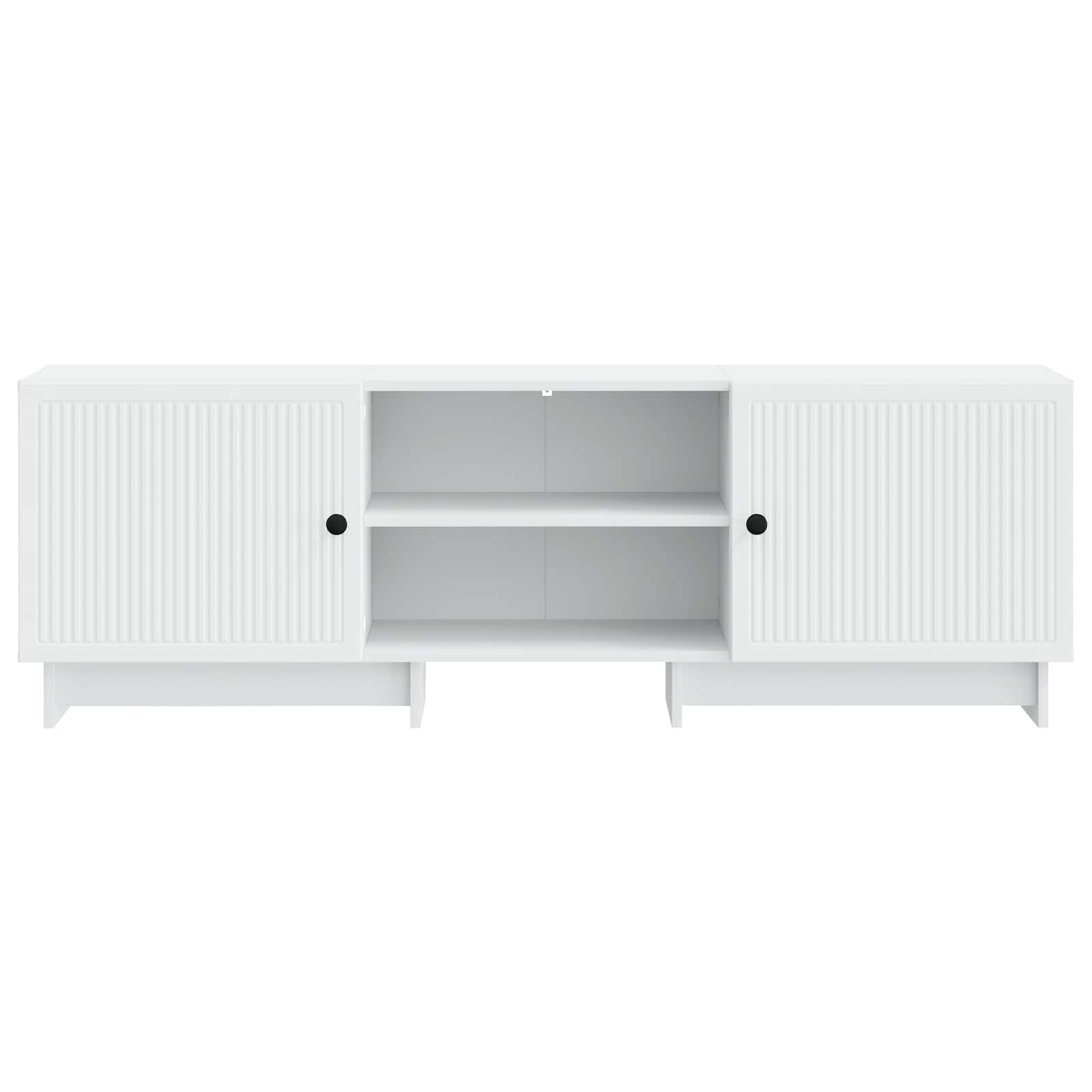 Meuble TV Blanc 150 x 31 x 50 cm Bois d’ingénierie - XIOS