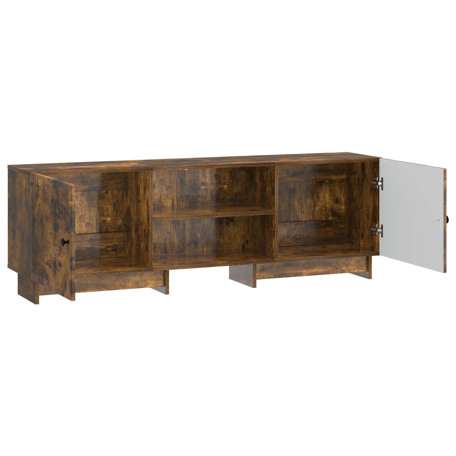 Meuble TV Chêne Fumé 150 x 31 x 50 cm Bois d’ingénierie - XIOS