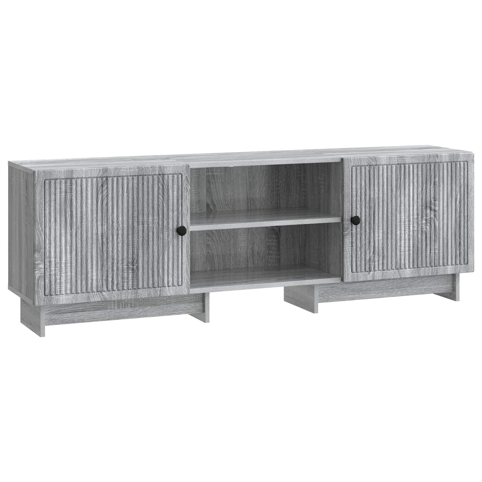 Meuble TV Gris Sonoma 150 x 31 x 50 cm Bois d’ingénierie - XIOS