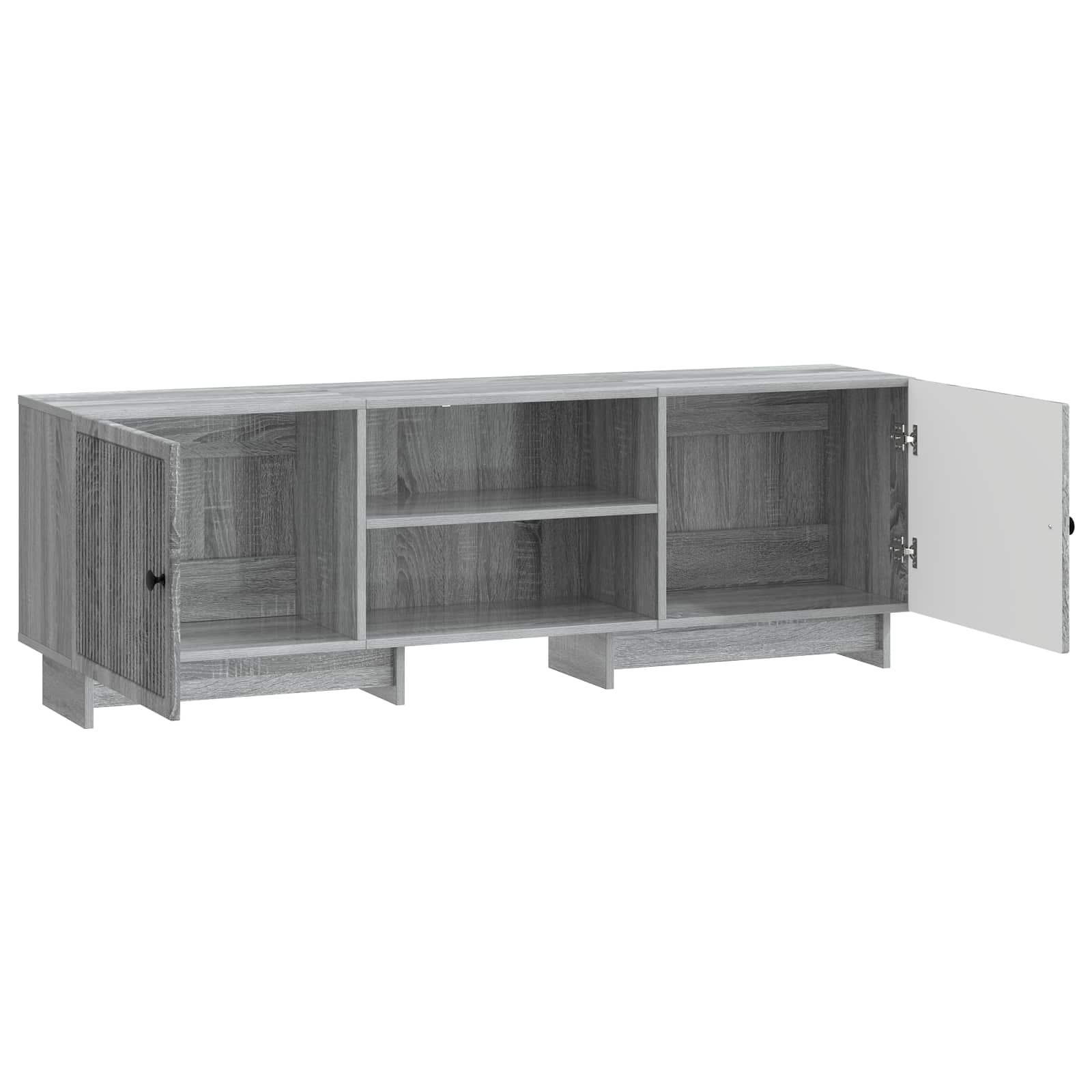 Meuble TV Gris Sonoma 150 x 31 x 50 cm Bois d’ingénierie - XIOS