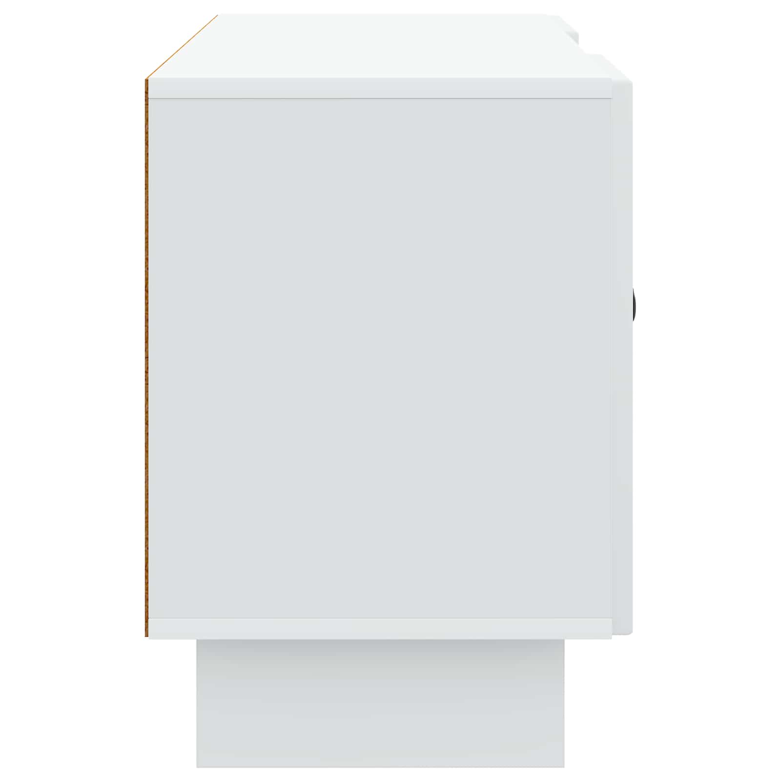 Meuble TV 102 x 34,5 x 50 cm Blanc Bois d'ingénierie - XIOS