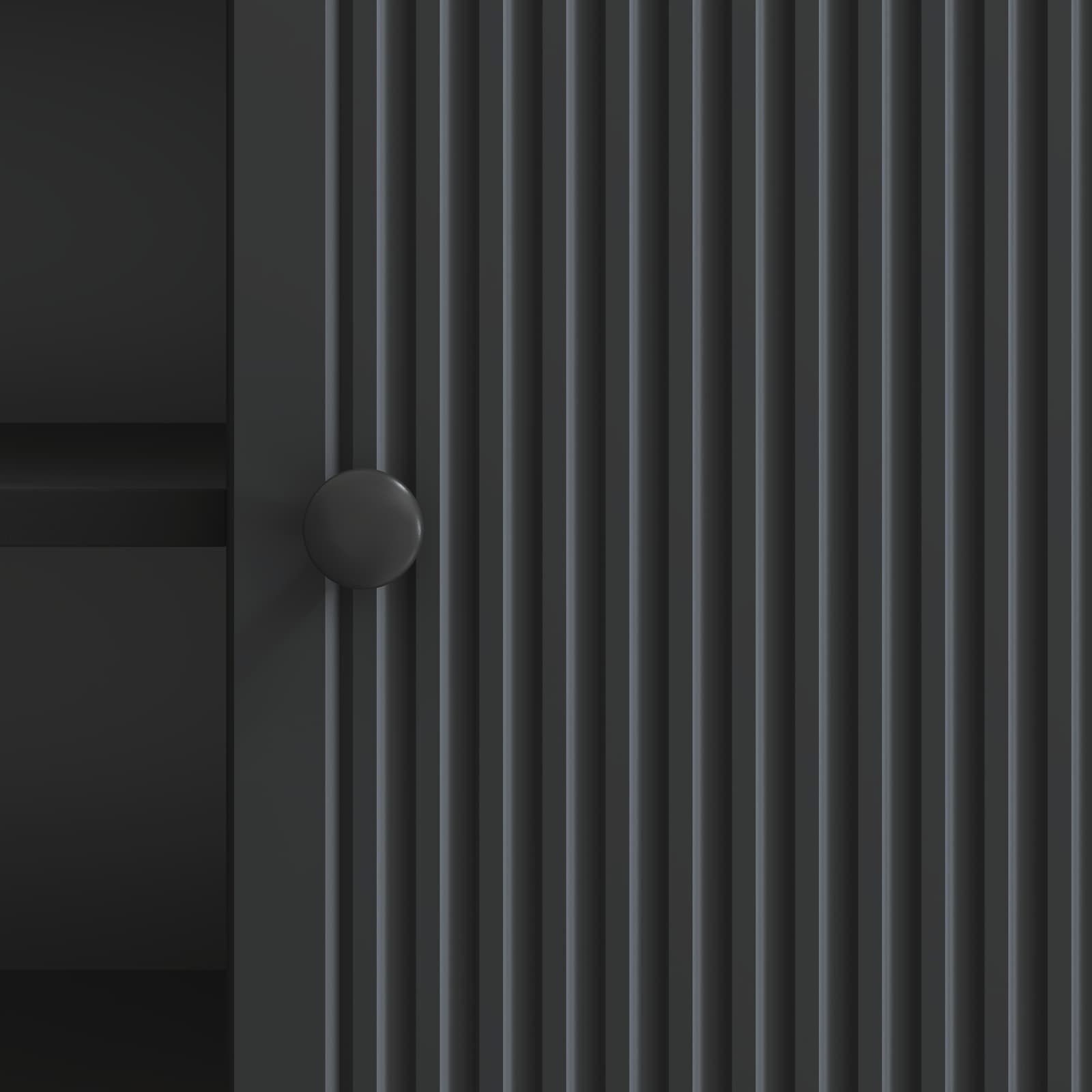 Meuble TV Noir 102 x 34,5 x 50 cm Bois d'ingénierie - XIOS