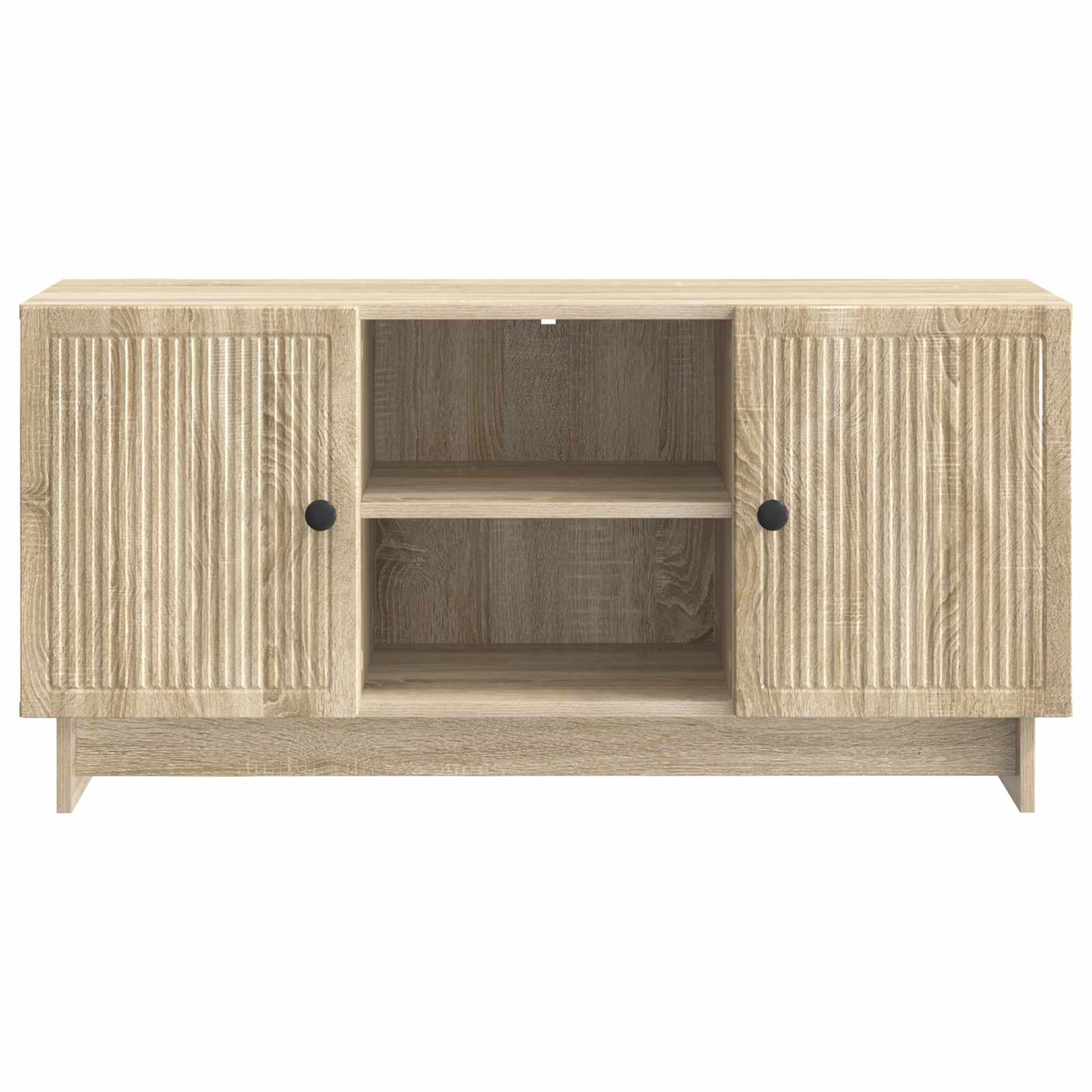 Meuble TV Chêne Sonoma 102 x 34,5 x 50 cm Bois d'ingénierie - XIOS