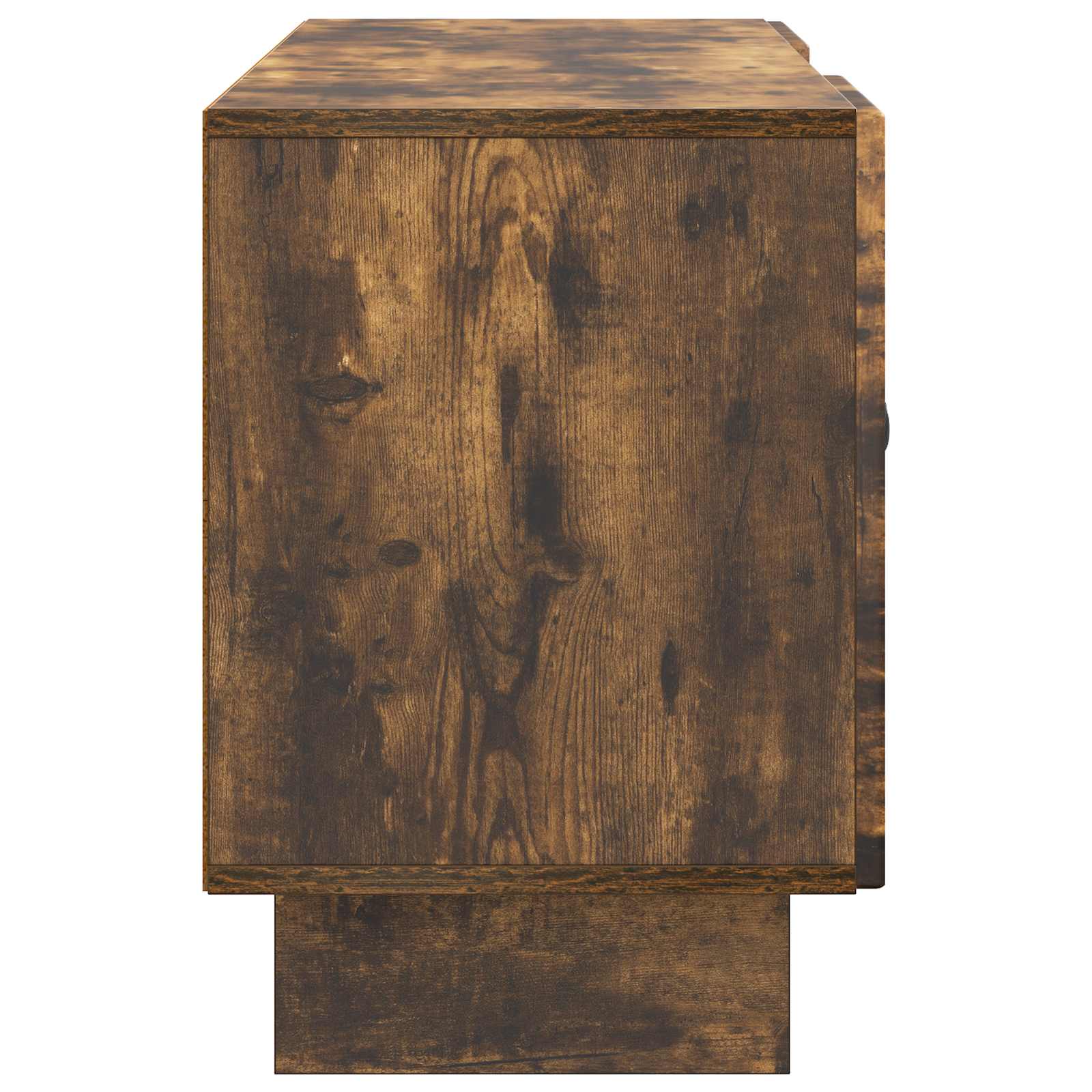 Meuble TV Chêne fumé 102 x 34,5 x 50 cm Bois d'ingénierie - XIOS