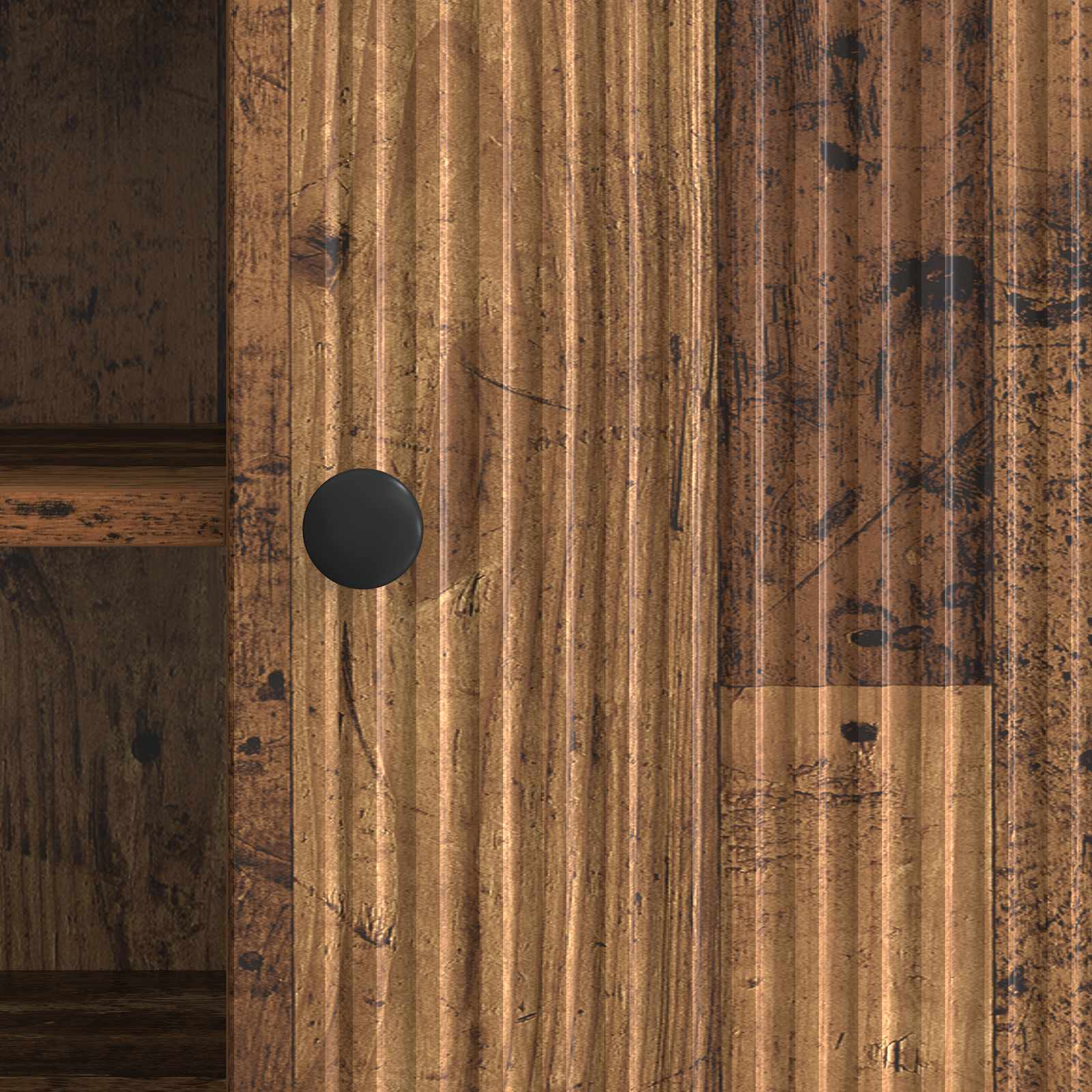 Meuble TV Bois ancien 102 x 34,5 x 50 cm Bois d'ingénierie - XIOS