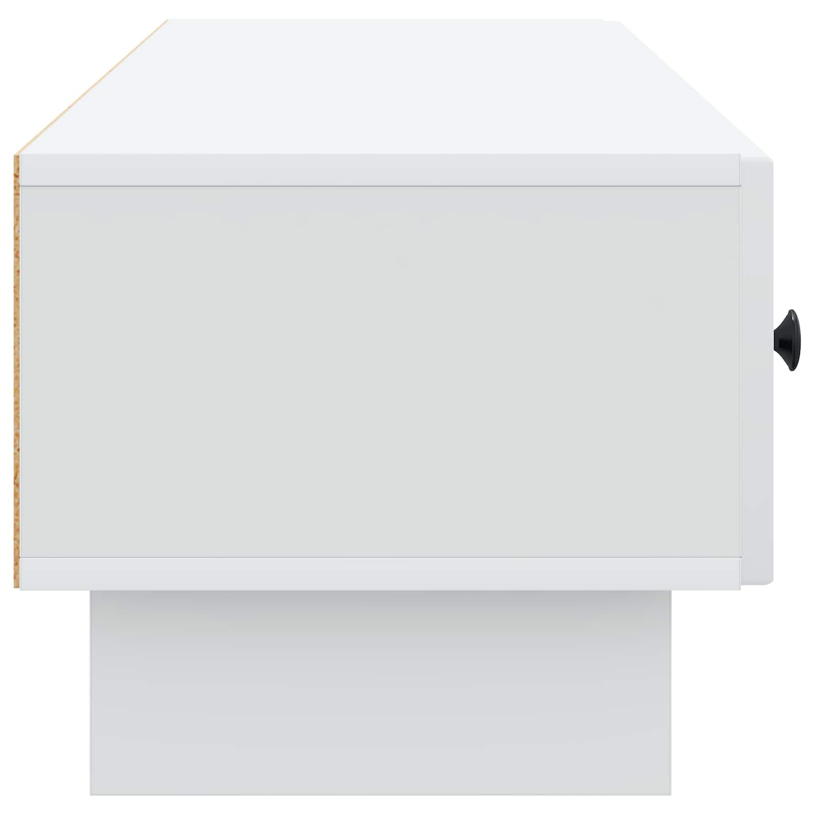 Meuble TV Blanc 147 x 34,5 x 30 cm Bois d'ingénierie - XIOS