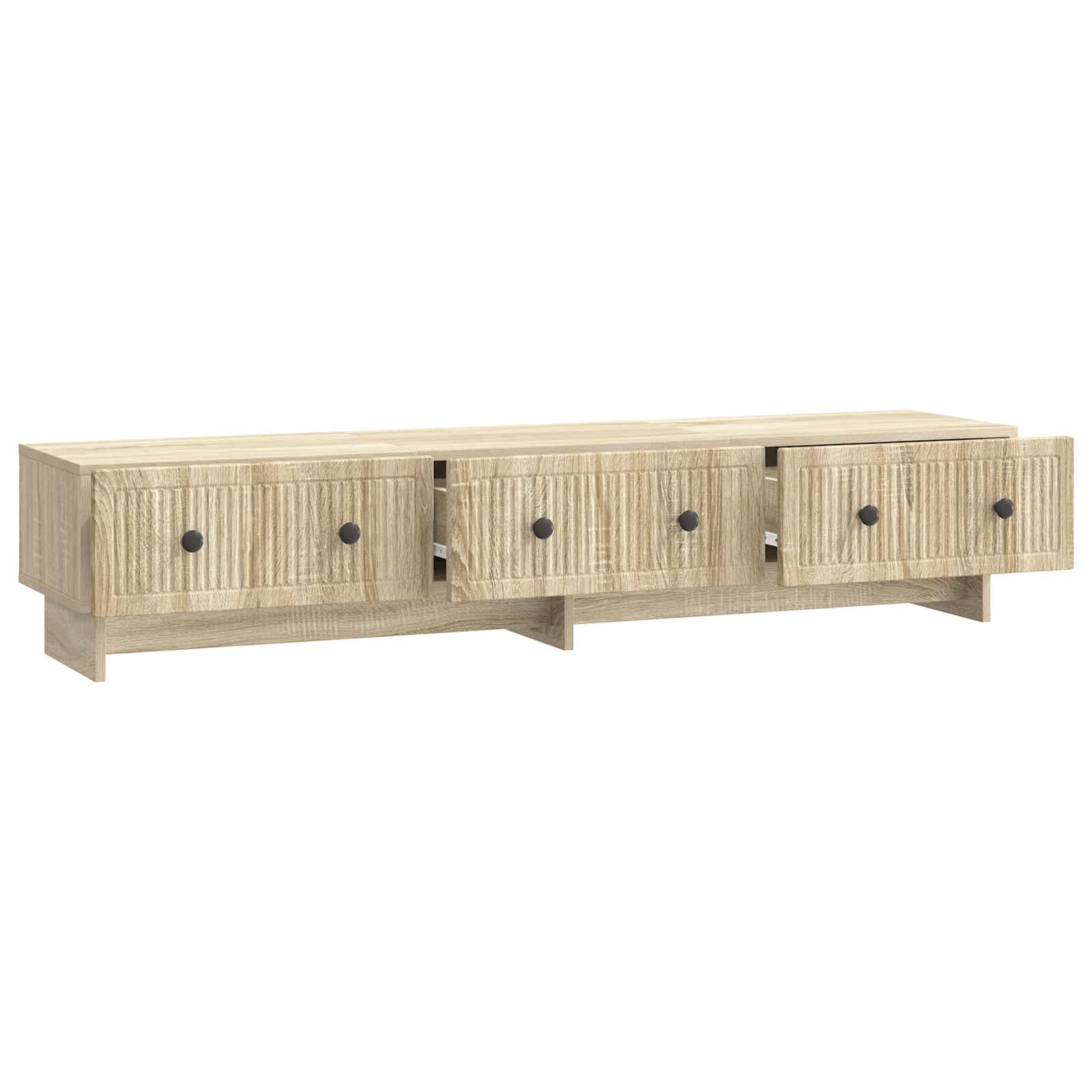 Meuble TV Chêne Sonoma 147 x 34,5 x 30 cm Bois d'ingénierie - XIOS