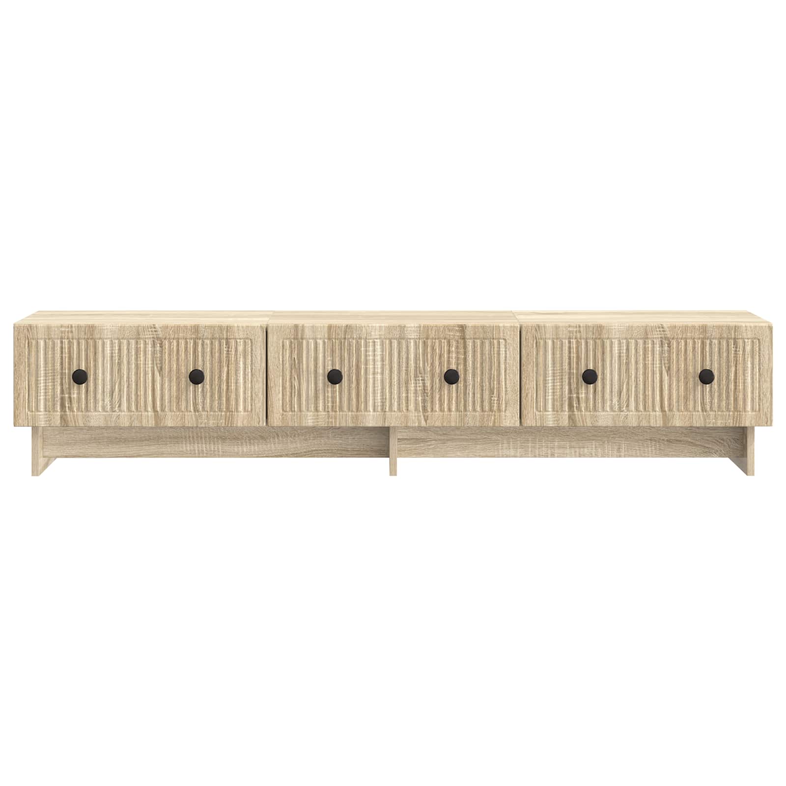 Meuble TV Chêne Sonoma 147 x 34,5 x 30 cm Bois d'ingénierie - XIOS