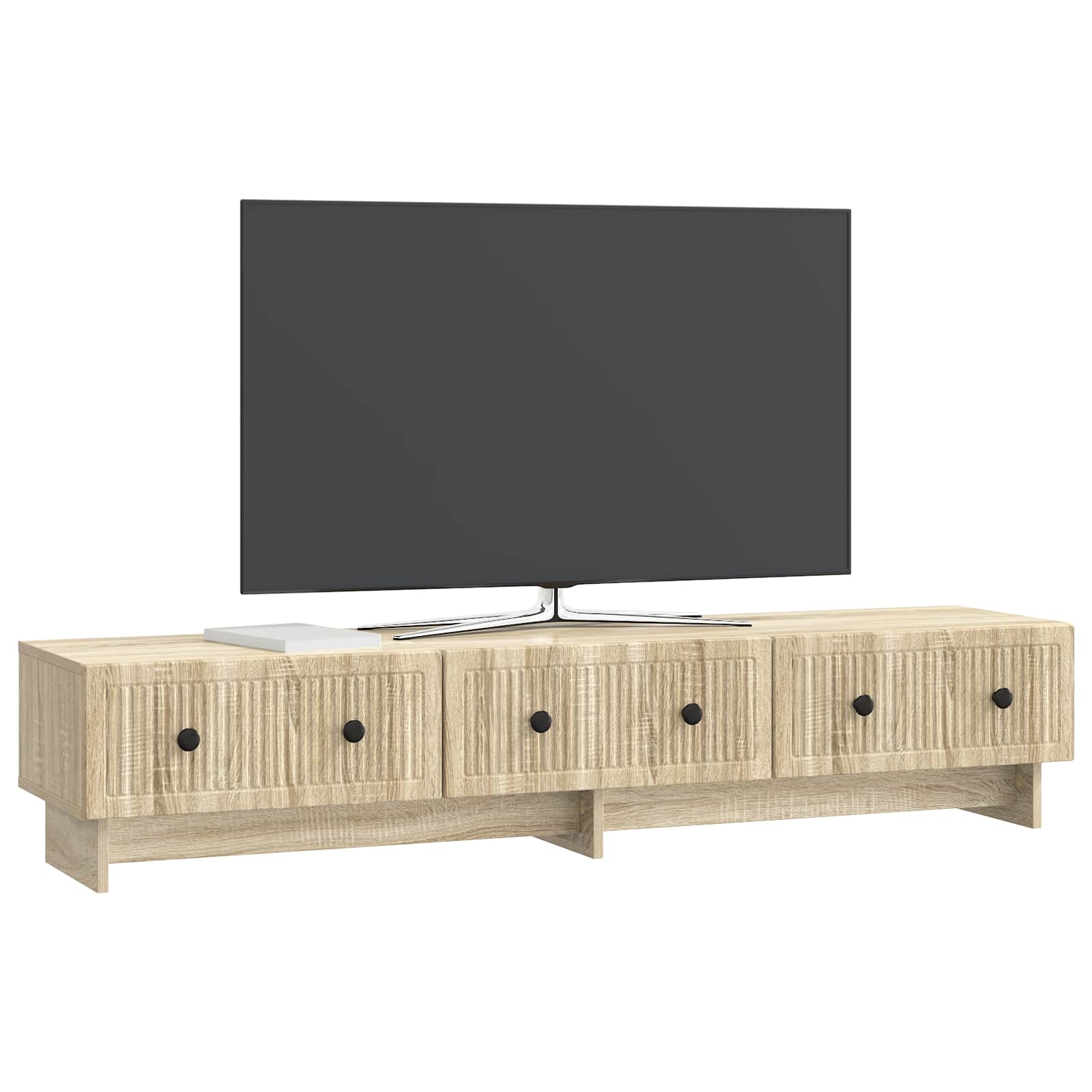 Meuble TV Chêne Sonoma 147 x 34,5 x 30 cm Bois d'ingénierie - XIOS