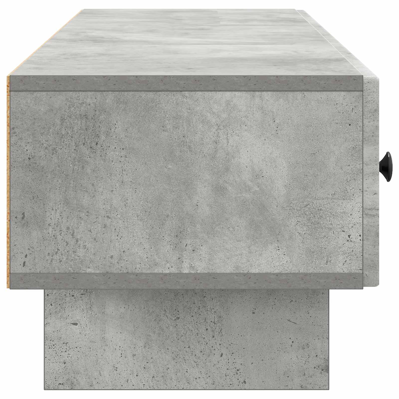 Meuble TV Gris béton 147 x 34,5 x 30 cm Bois d'ingénierie - XIOS