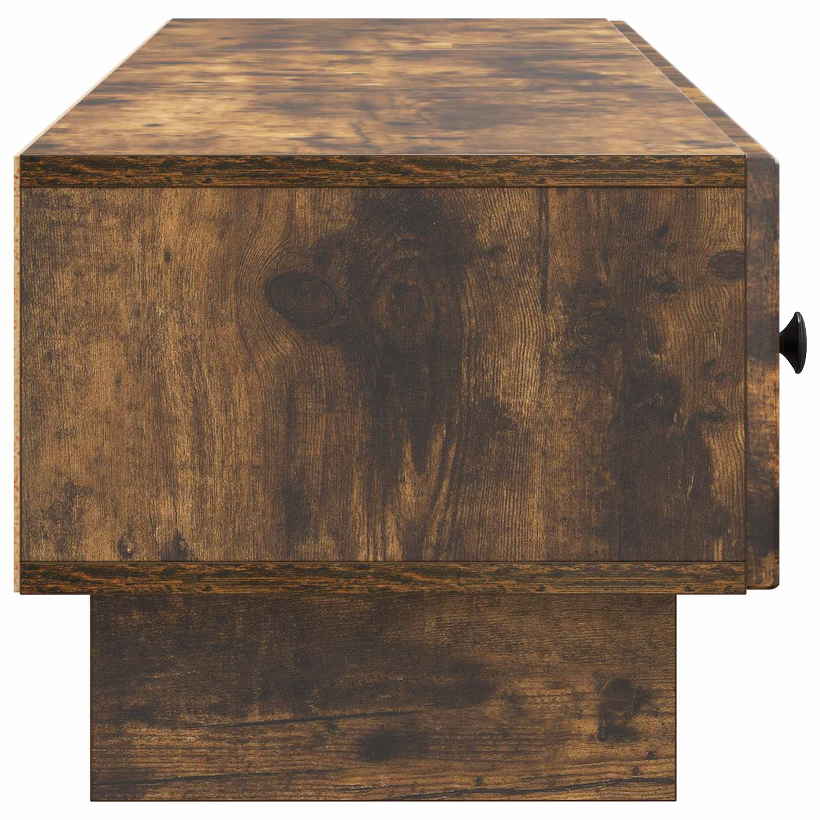 Meuble TV Chêne fumé 147 x 34,5 x 30 cm Bois d'ingénierie - XIOS