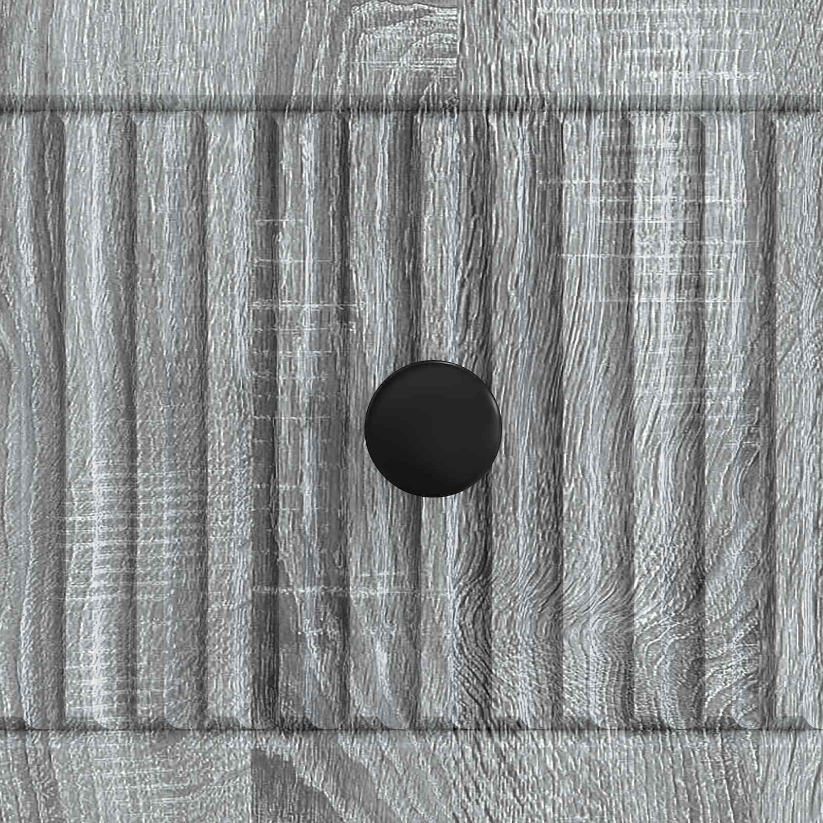 Meuble TV Sonoma gris 147 x 34,5 x 30 cm Bois d'ingénierie - XIOS