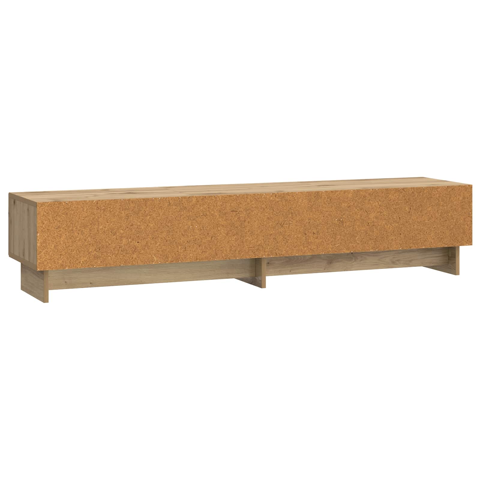 Meuble TV Chêne artisanal 147 x 34,5 x 30 cm Bois d'ingénierie - XIOS