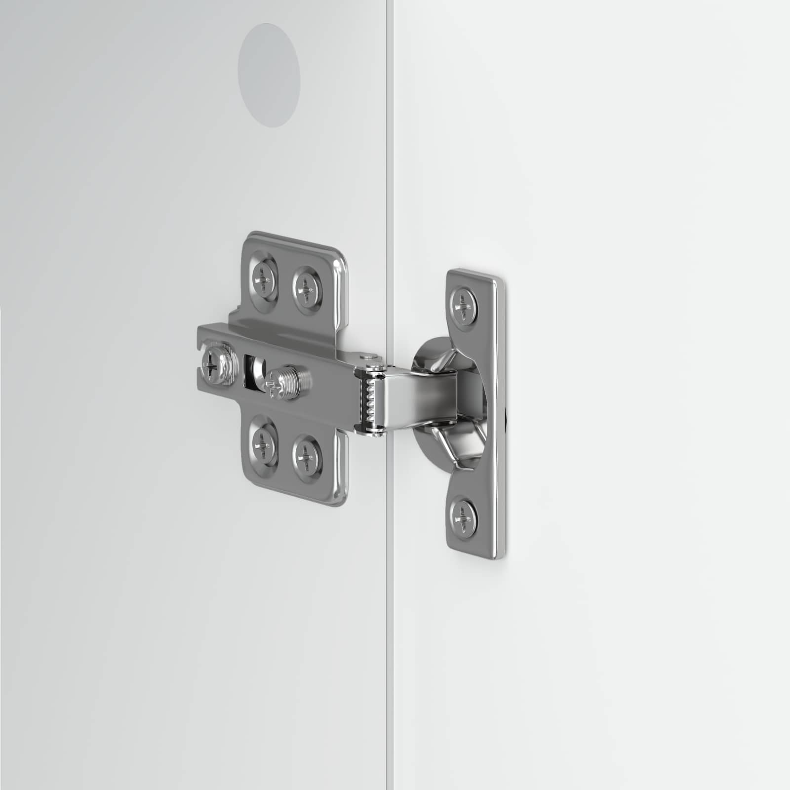Meuble TV Blanc 99 x 34,5 x 50 cm Bois d'ingénierie - XIOS