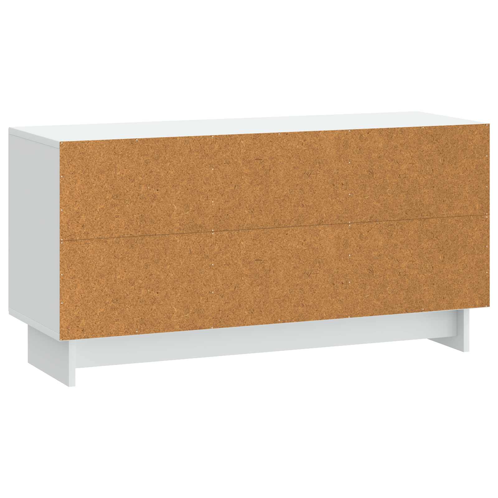 Meuble TV Blanc 99 x 34,5 x 50 cm Bois d'ingénierie - XIOS