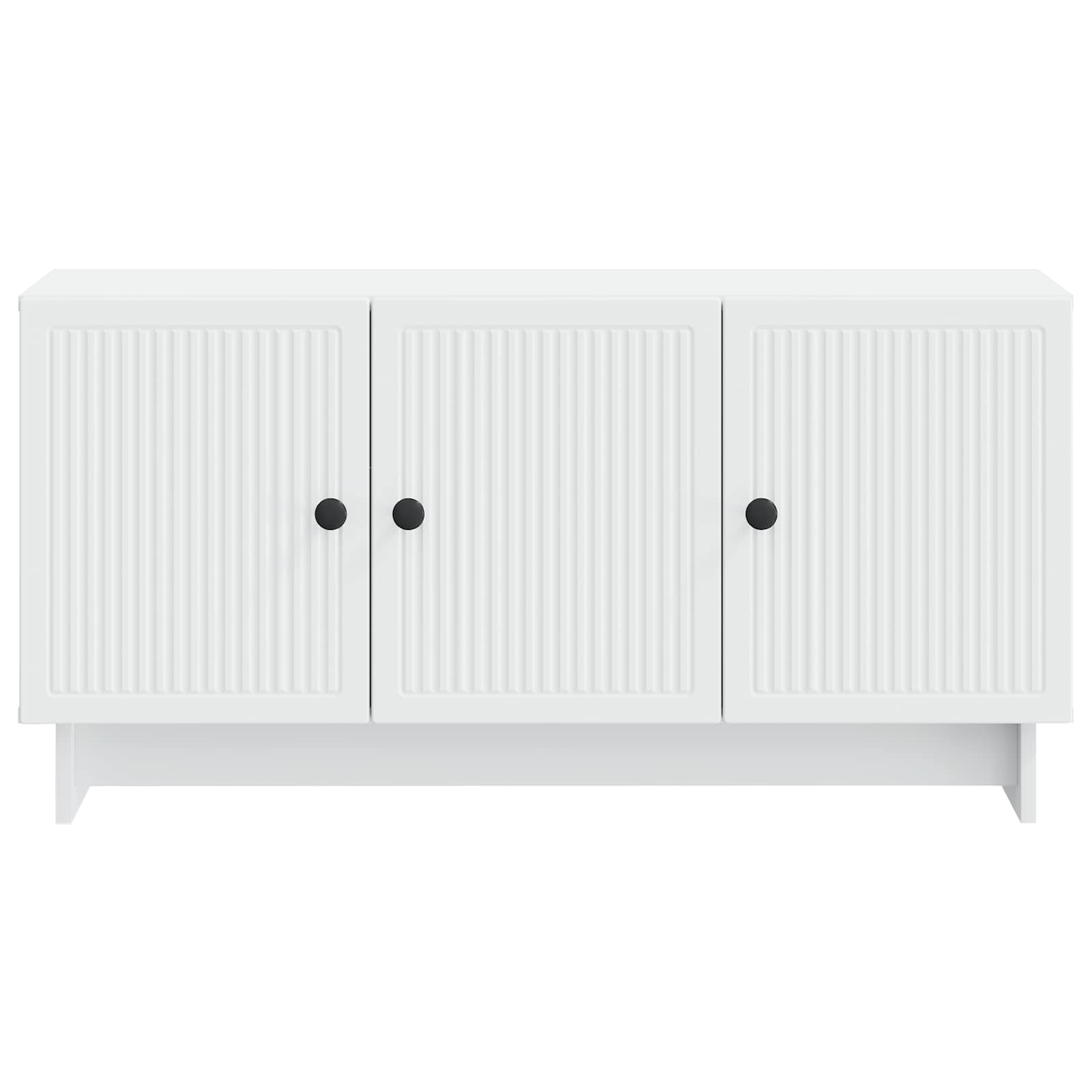 Meuble TV Blanc 99 x 34,5 x 50 cm Bois d'ingénierie - XIOS