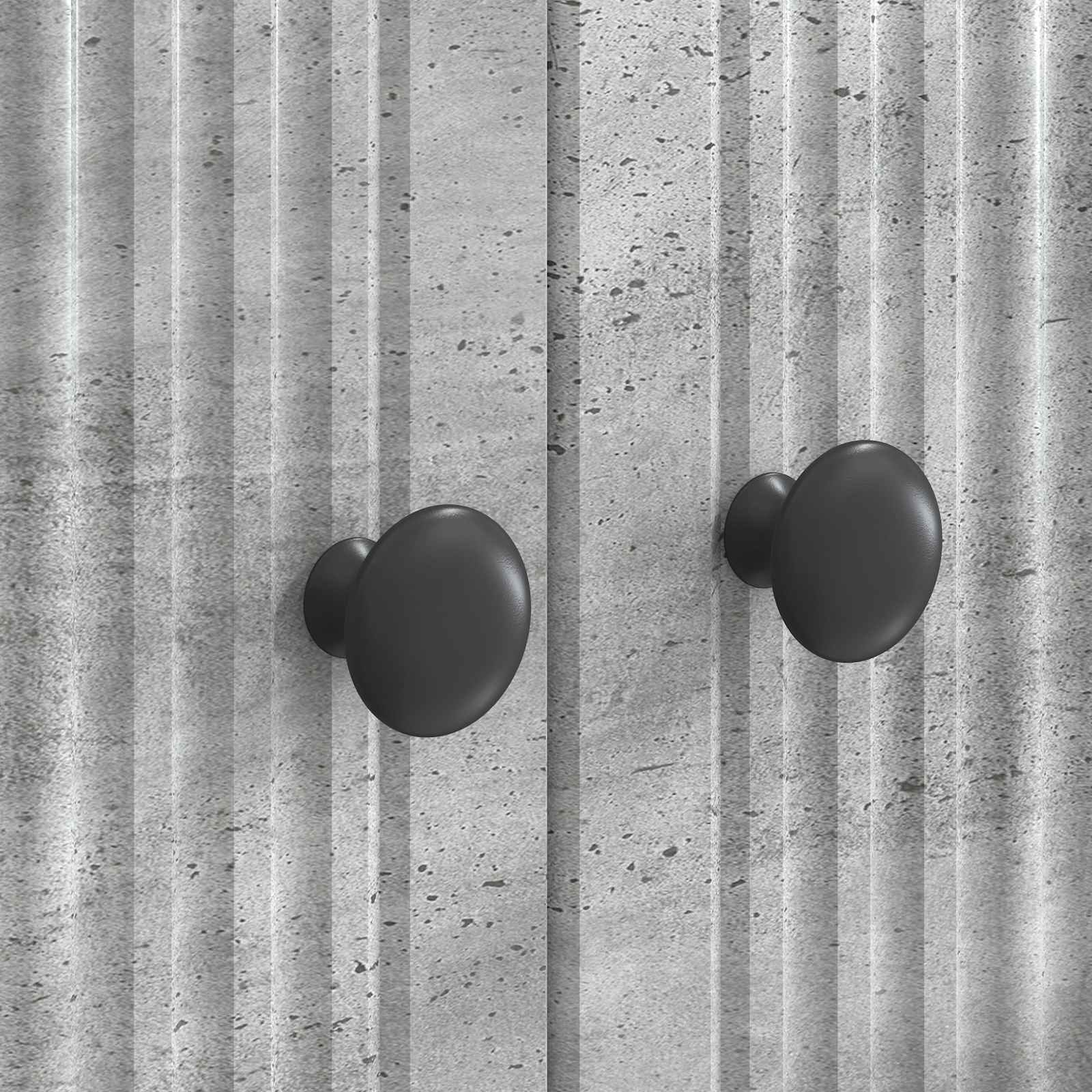 Meuble TV Gris béton 99 x 34,5 x 50 cm Bois d'ingénierie - XIOS