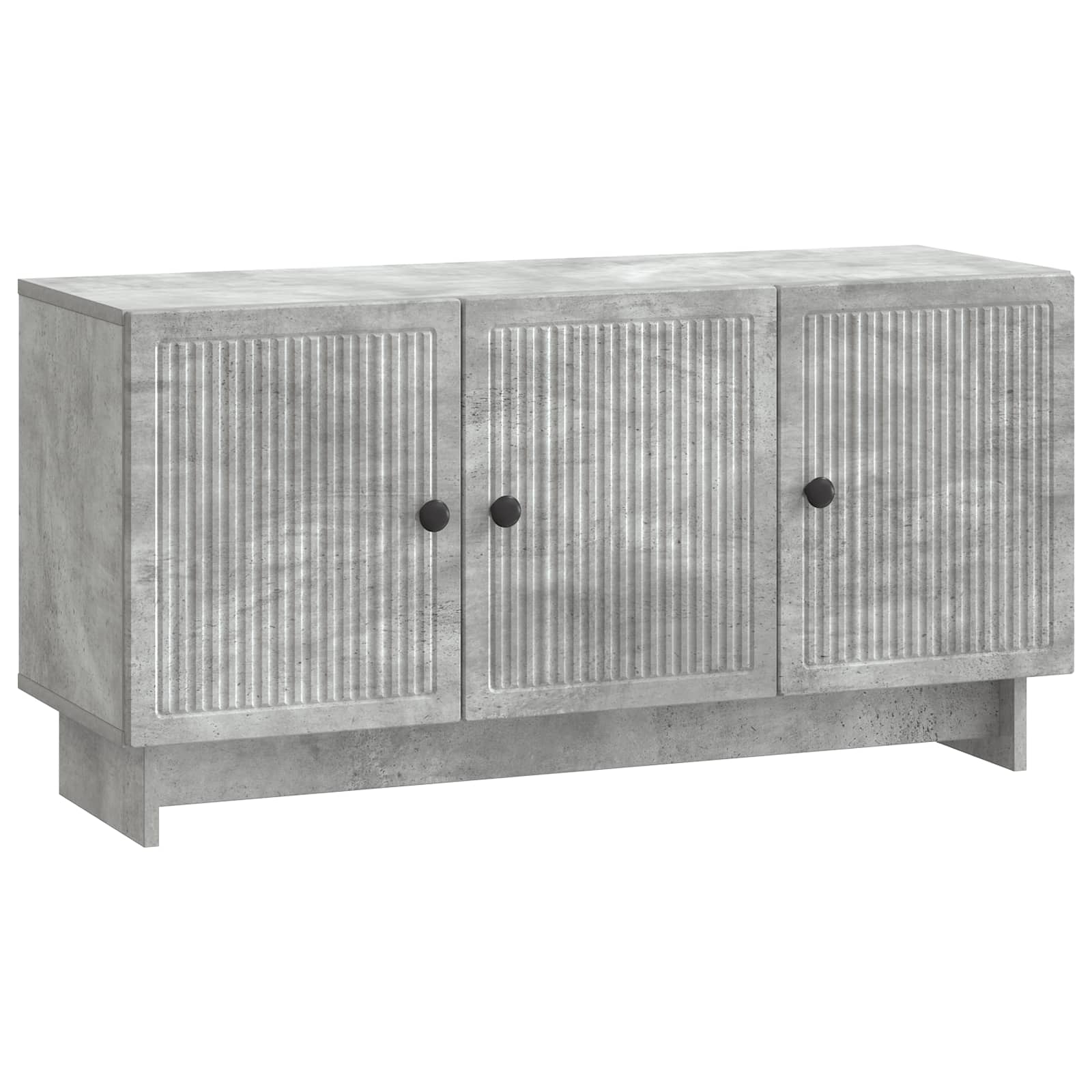 Meuble TV Gris béton 99 x 34,5 x 50 cm Bois d'ingénierie - XIOS