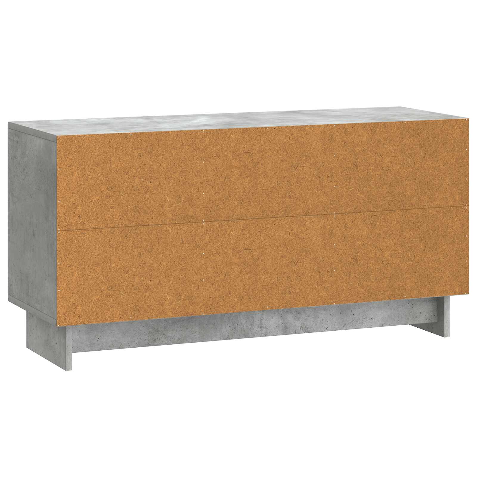 Meuble TV Gris béton 99 x 34,5 x 50 cm Bois d'ingénierie - XIOS