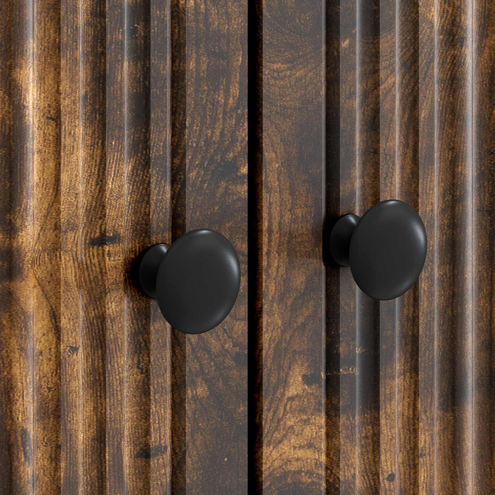 Meuble TV Chêne fumé 99 x 34,5 x 50 cm Bois d'ingénierie - XIOS