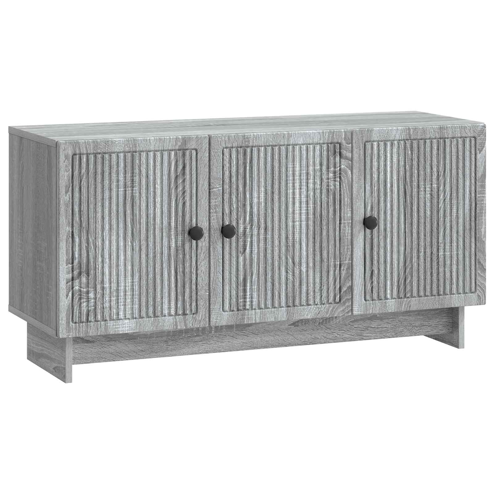 Meuble TV Sonoma gris 99 x 34,5 x 50 cm Bois d'ingénierie - XIOS