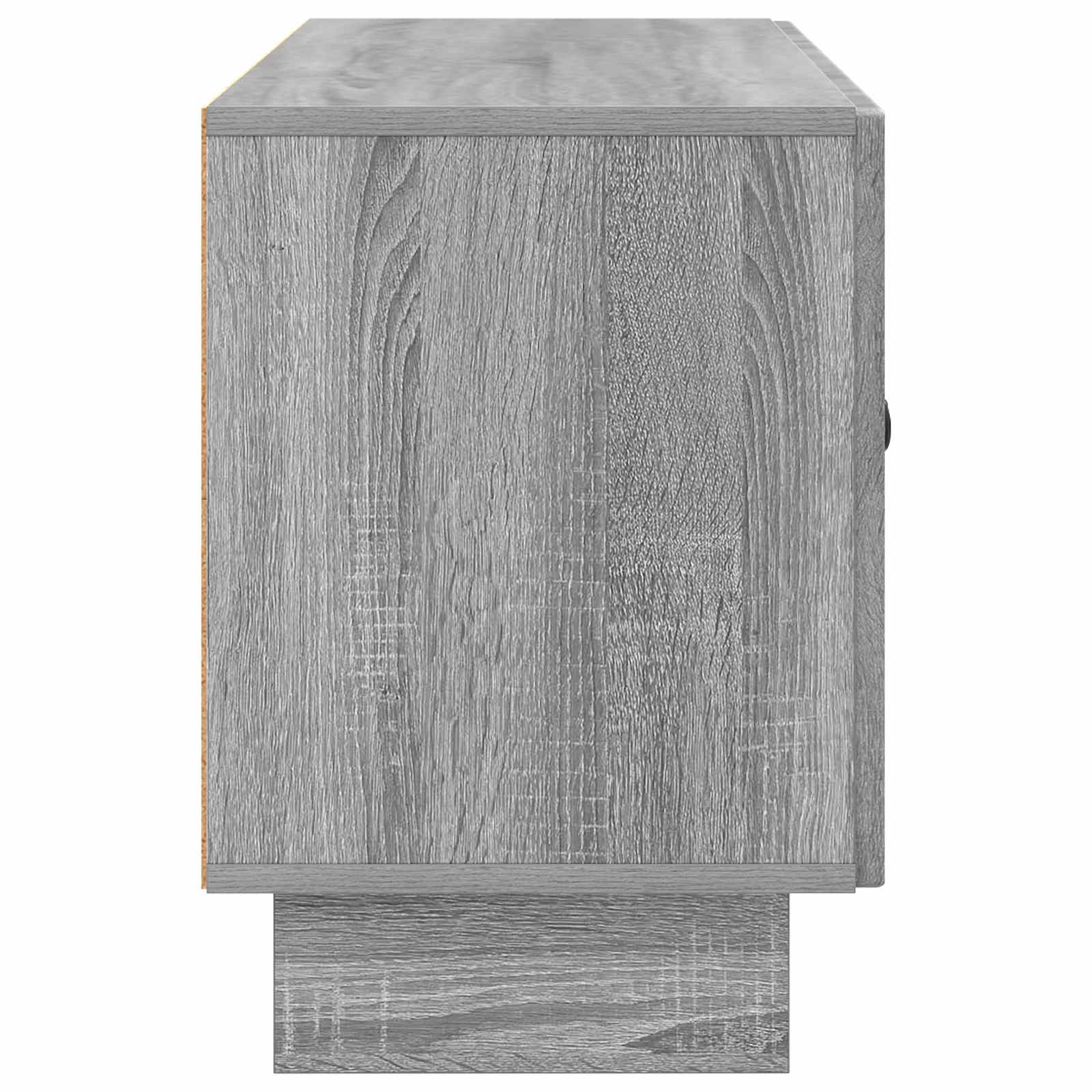 Meuble TV Sonoma gris 99 x 34,5 x 50 cm Bois d'ingénierie - XIOS