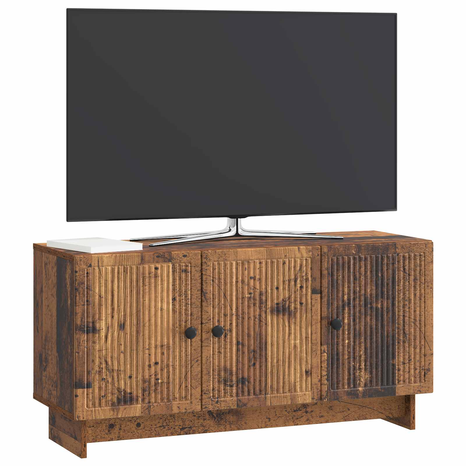 Meuble TV Bois ancien 99 x 34,5 x 50 cm Bois d'ingénierie - XIOS