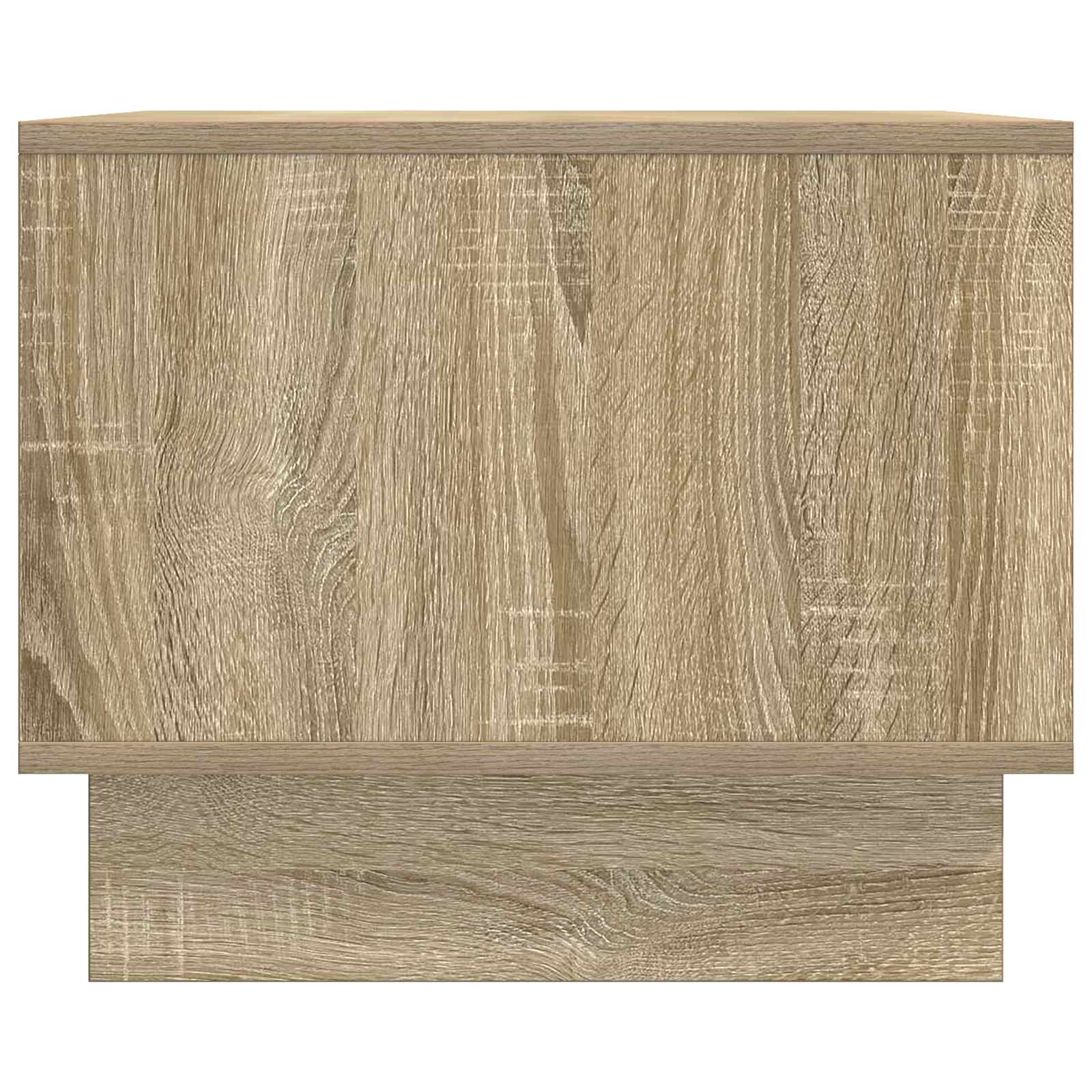 Table basse Chêne Sonoma 90 x 50 x 40 cm Bois d'ingénierie - XIOS