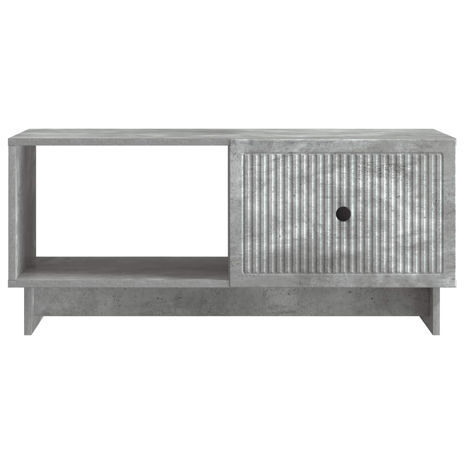 Table basse Gris béton 90 x 50 x 40 cm Bois d'ingénierie - XIOS