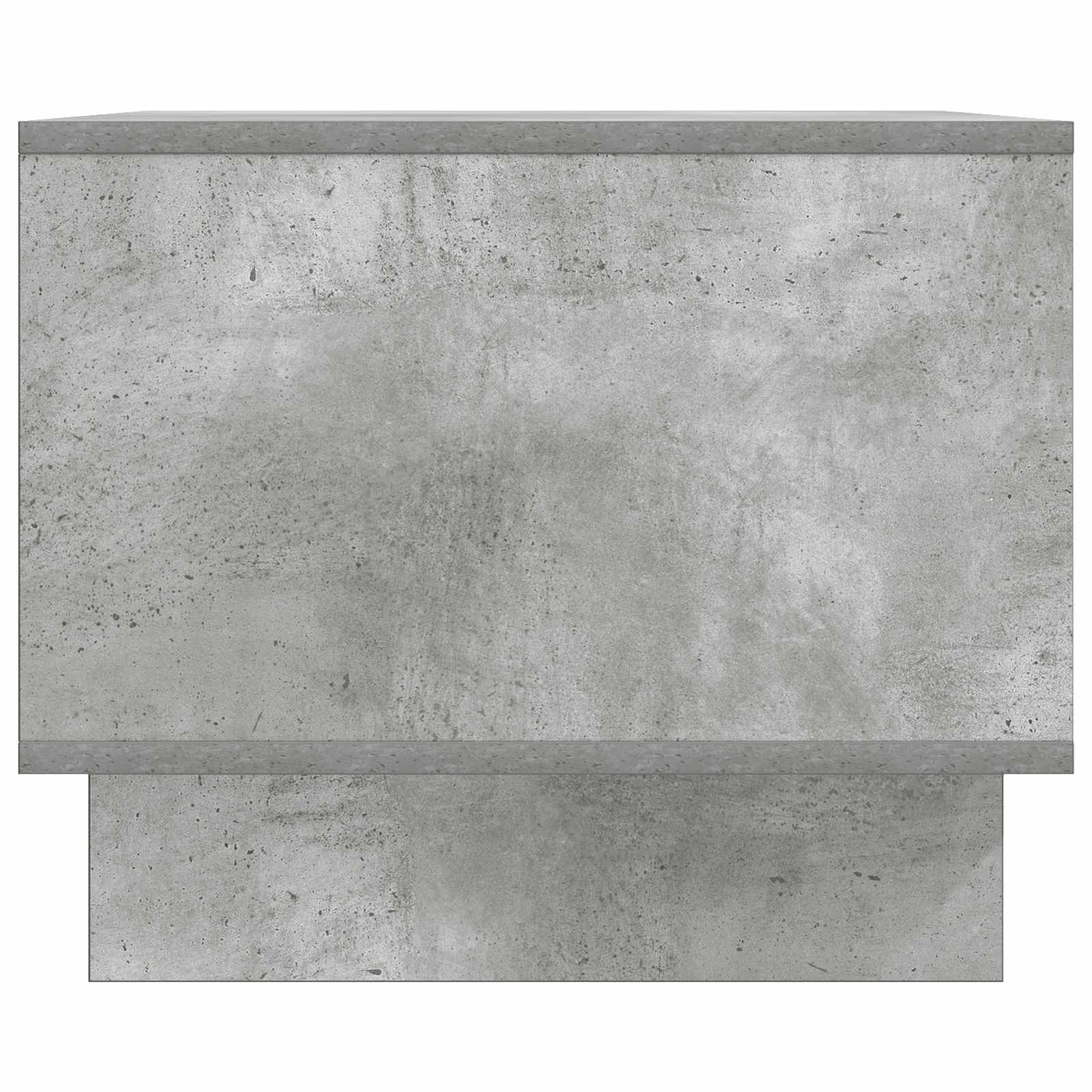 Table basse Gris béton 90 x 50 x 40 cm Bois d'ingénierie - XIOS