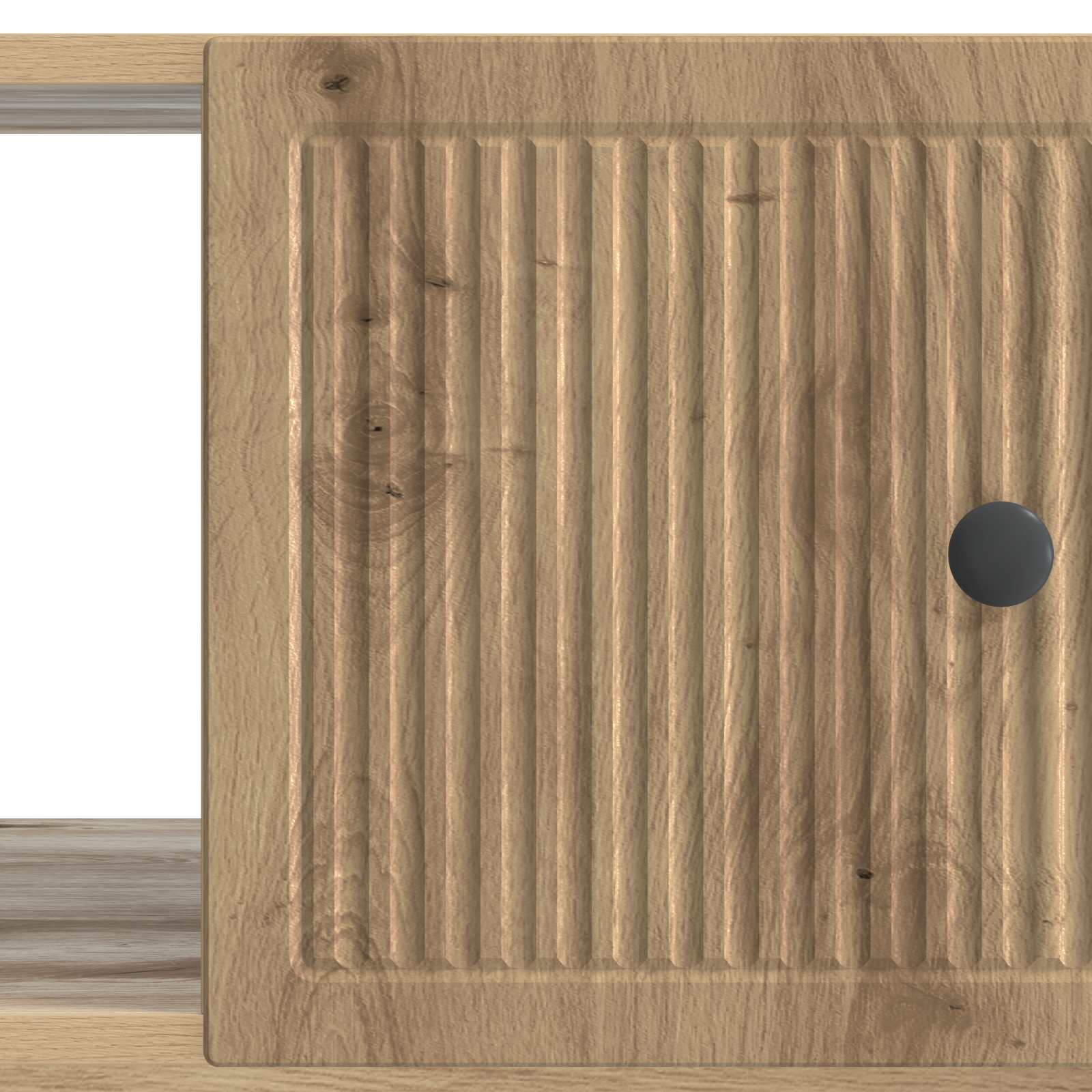 Table basse Chêne artisanal 90 x 50 x 40 cm Bois d'ingénierie - XIOS