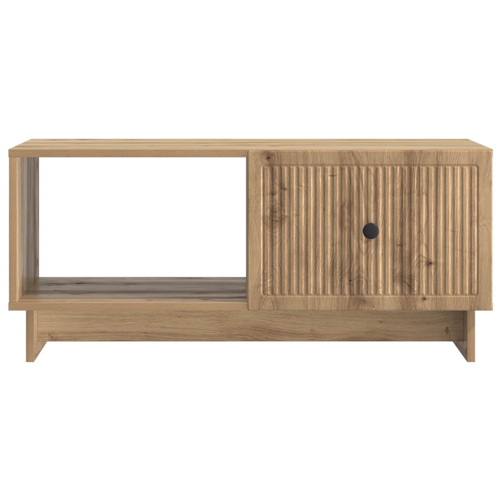 Table basse Chêne artisanal 90 x 50 x 40 cm Bois d'ingénierie - XIOS
