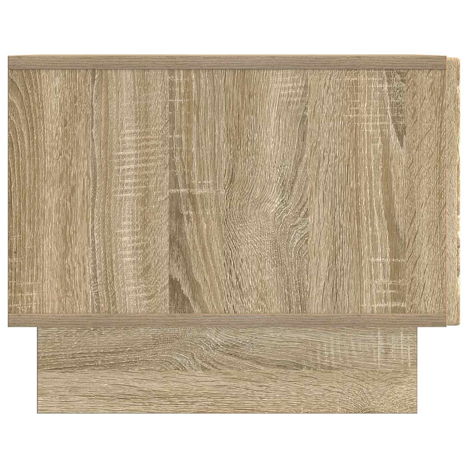 Table basse Chêne Sonoma 49 x 50 x 40 cm Bois d'ingénierie - XIOS