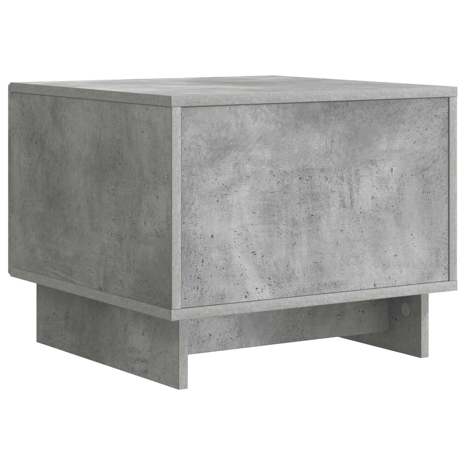 Table basse Gris béton 49 x 50 x 40 cm Bois d'ingénierie - XIOS