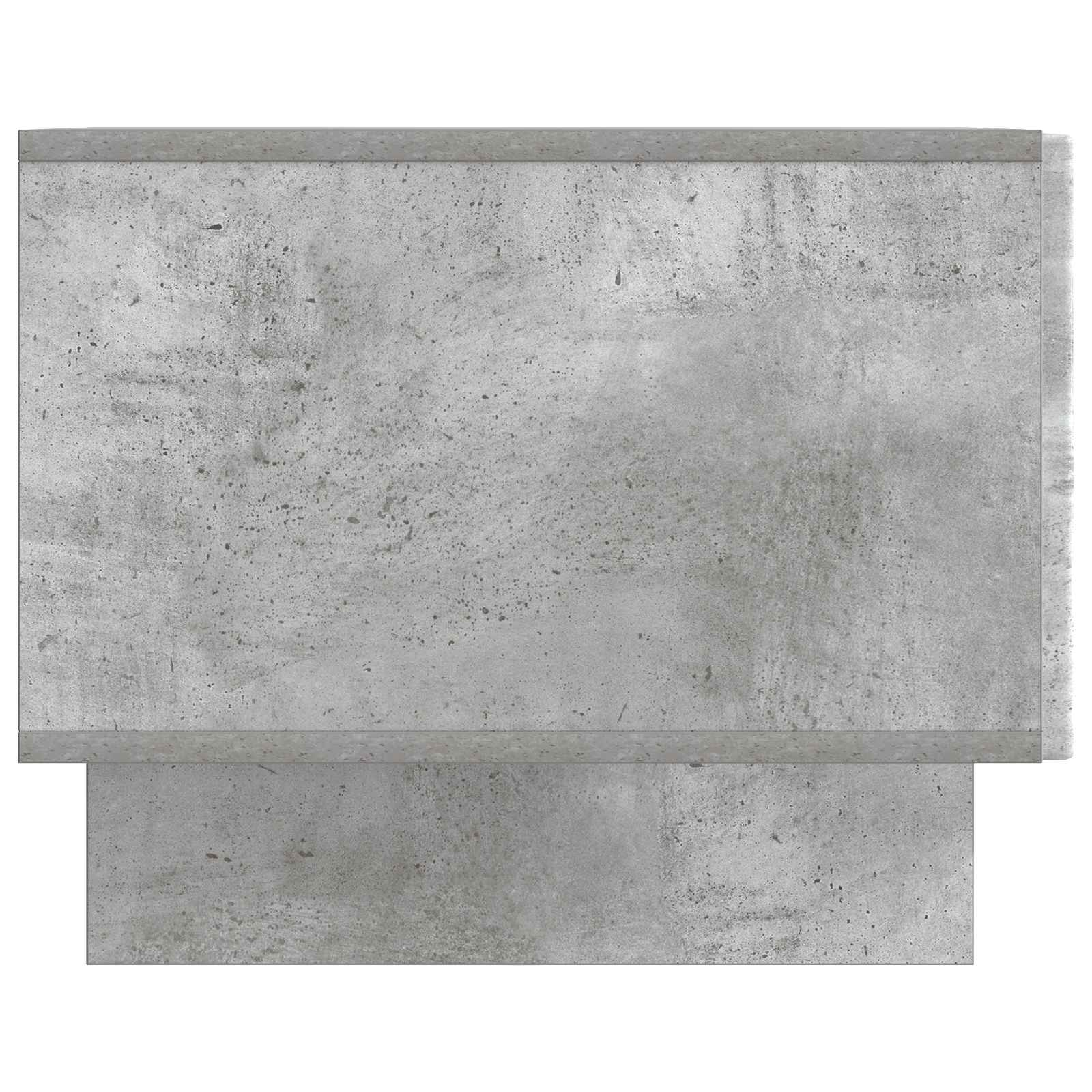 Table basse Gris béton 49 x 50 x 40 cm Bois d'ingénierie - XIOS