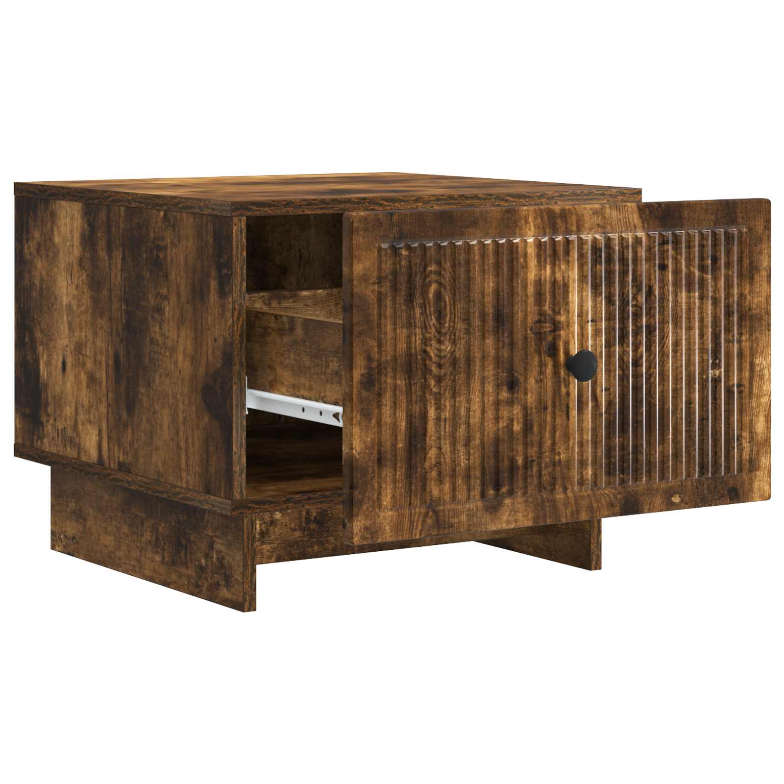 Table basse Chêne fumé 49 x 50 x 40 cm Bois d'ingénierie - XIOS