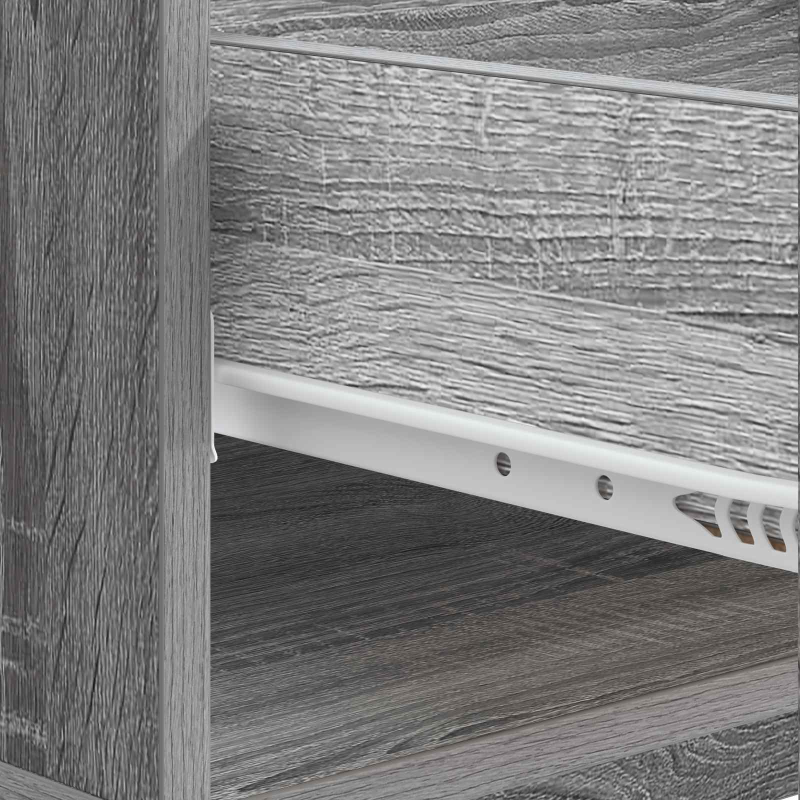 Table basse Sonoma gris 49 x 50 x 40 cm Bois d'ingénierie - XIOS