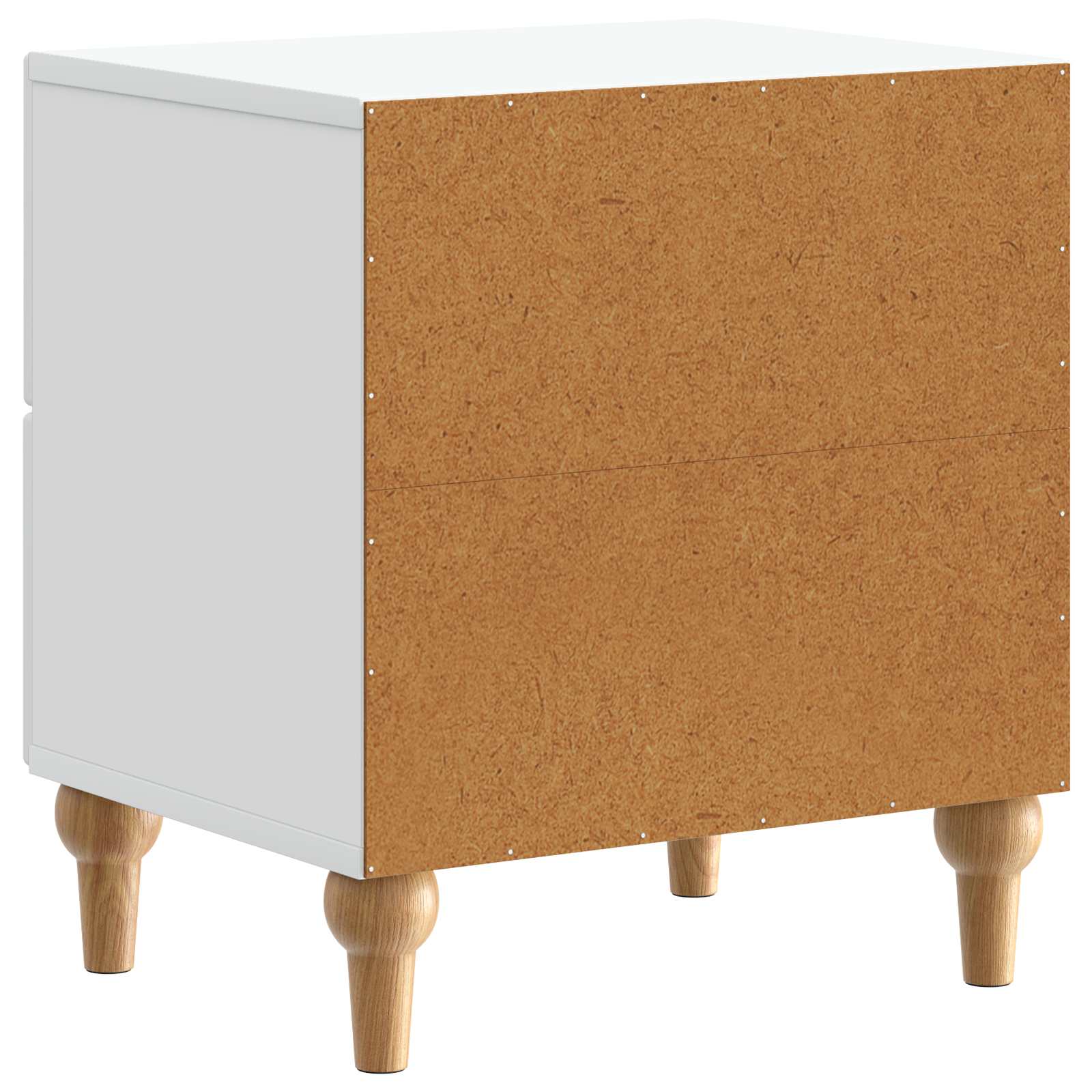 Cabinet de chevet Blanc 43 x 34,5 x 48 cm Bois d'ingénierie - XIOS