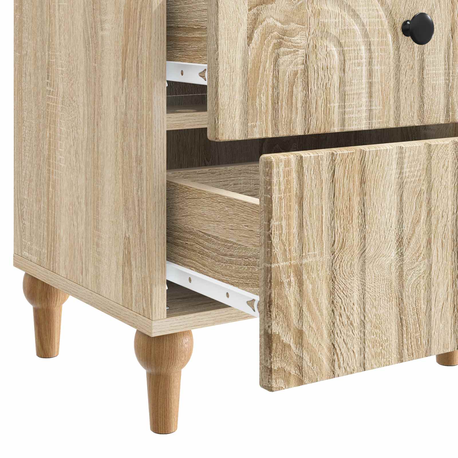 Cabinet de chevet avec tiroir Chêne Sonoma 43 x 34,5 x 48 cm - XIOS