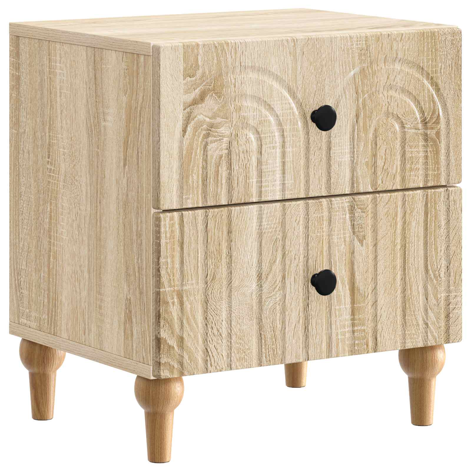 Cabinet de chevet avec tiroir Chêne Sonoma 43 x 34,5 x 48 cm - XIOS