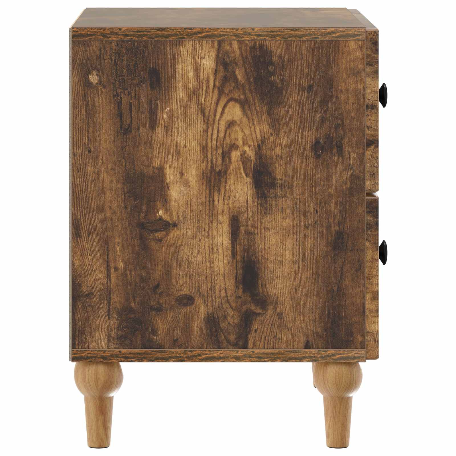 Cabinet de chevet avec tiroir Chêne fumé 43 x 34,5 x 48 cm - XIOS