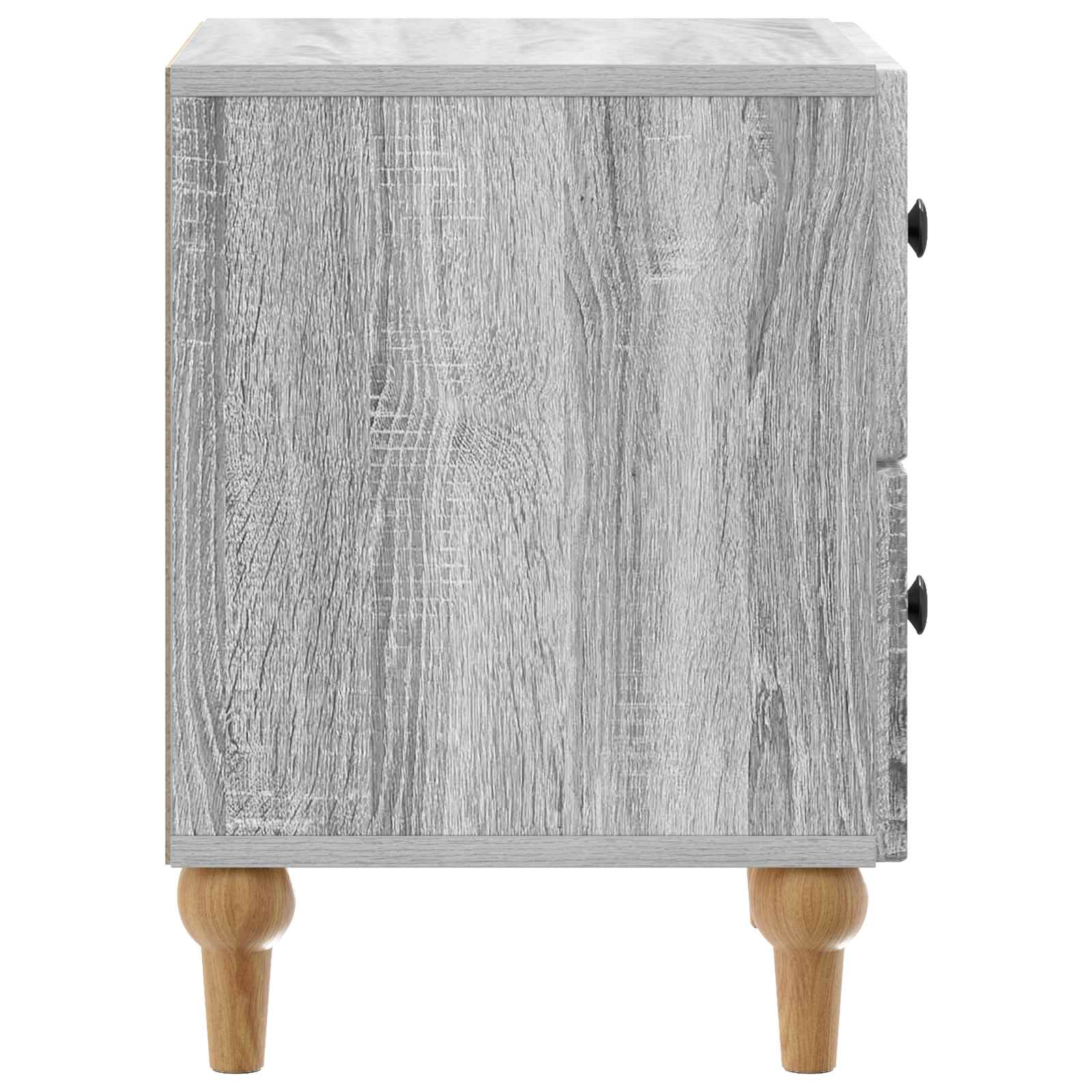 Cabinet de chevet 2 pcs Sonoma gris 43 x 34,5 x 48 cm - XIOS