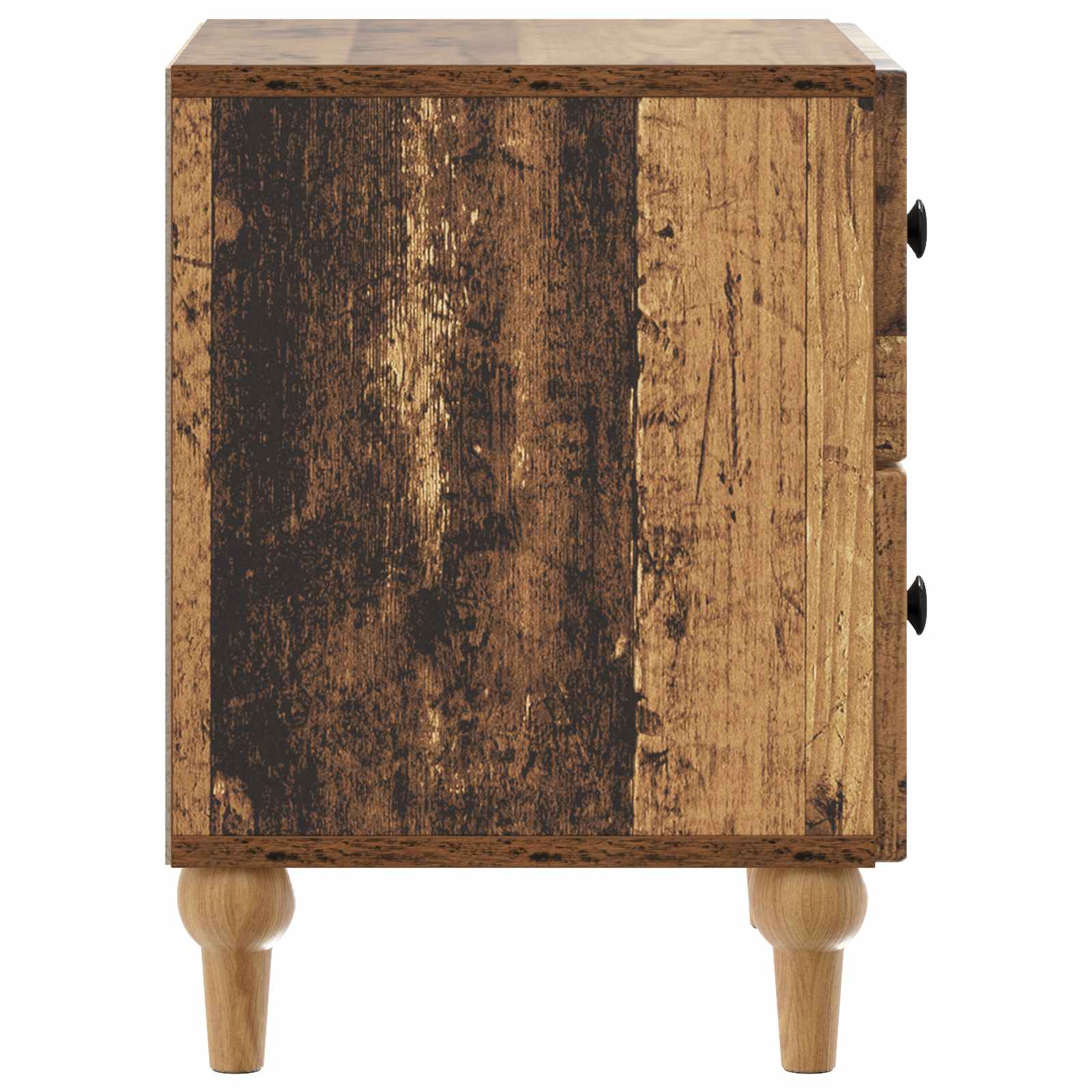 Cabinet de chevet avec tiroir Bois ancien 43 x 34,5 x 48 cm - XIOS
