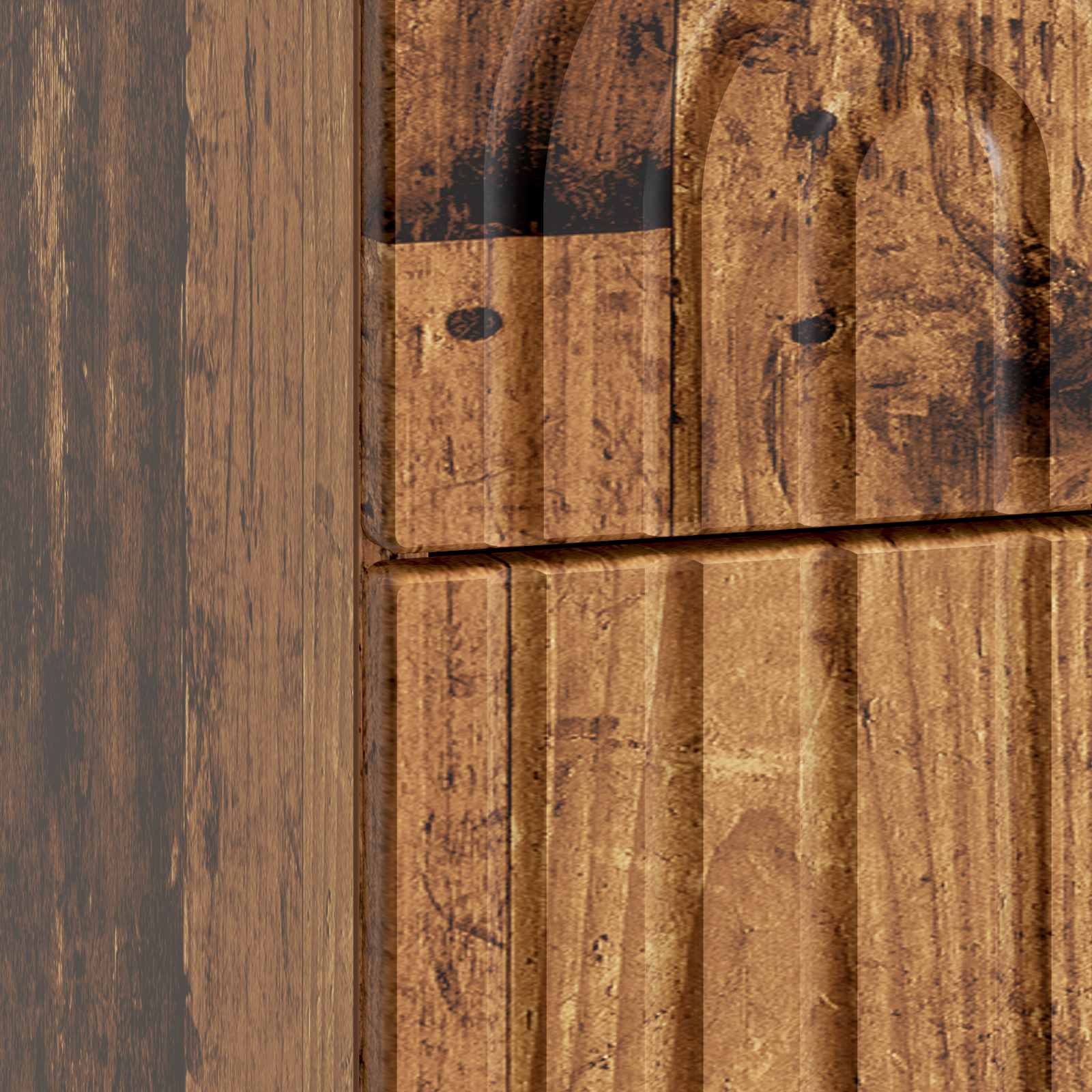 Cabinet de chevet 2 pcs Bois ancien 43 x 34,5 x 48 cm - XIOS